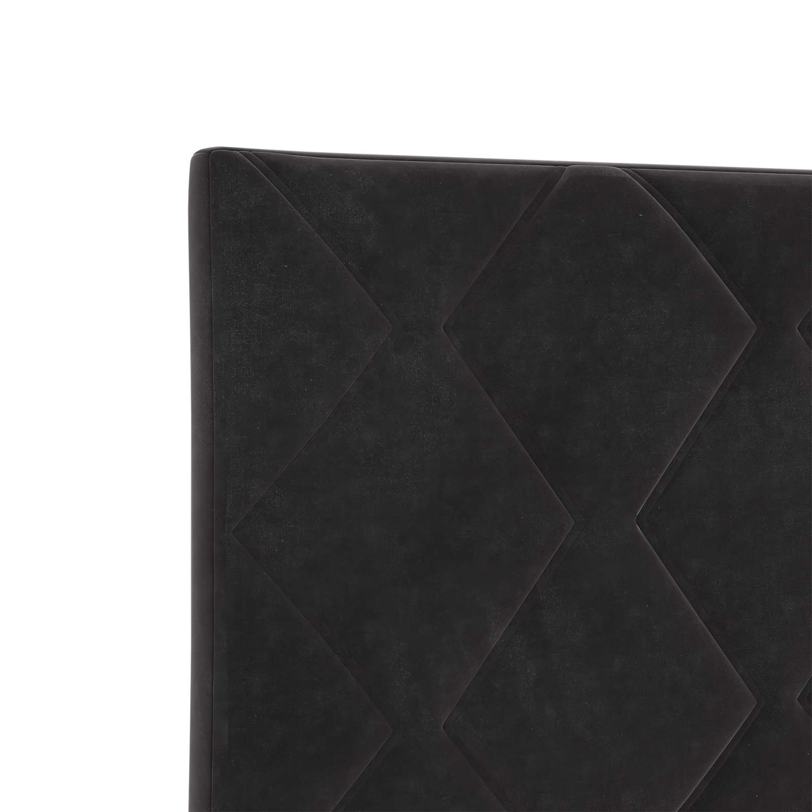 Boxspring krevet s madracem Crna 140 x 200 cm Baršun