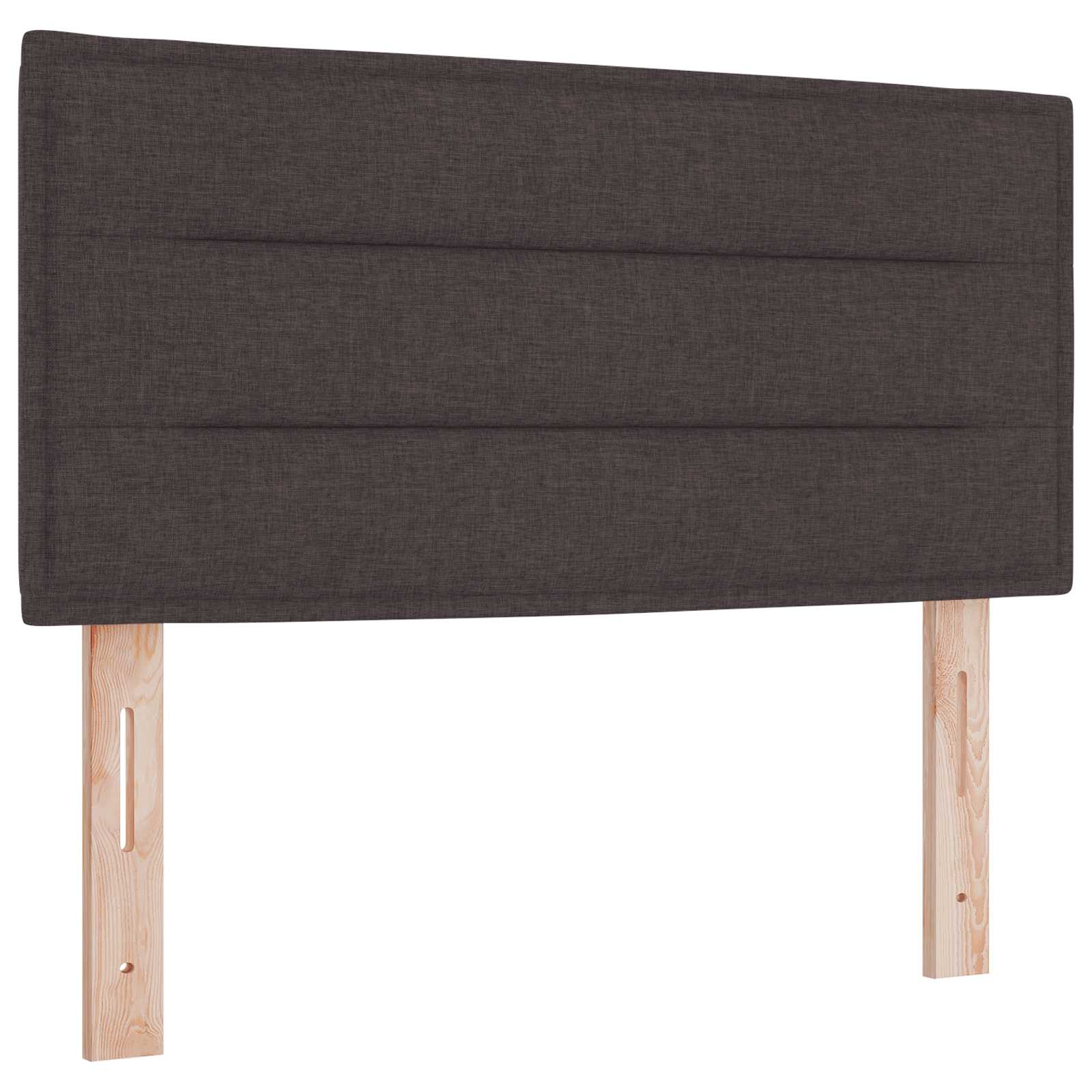 Boxspring krevet s madracem Tamno smeđa 80 x 200 cm Tkanina