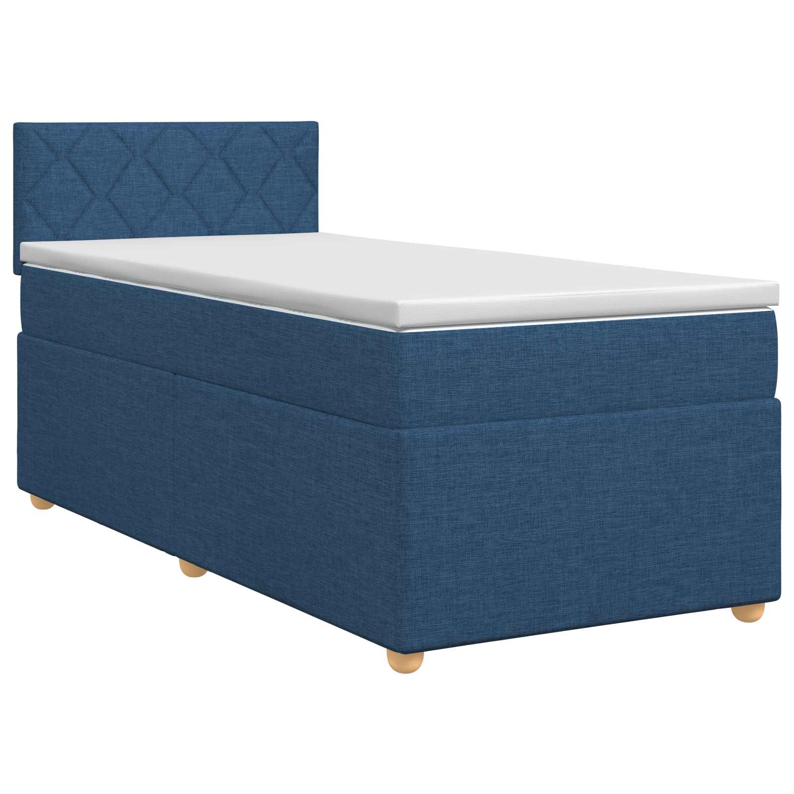 Boxspring krevet s madracem Plava 80 x 200 cm Tkanina