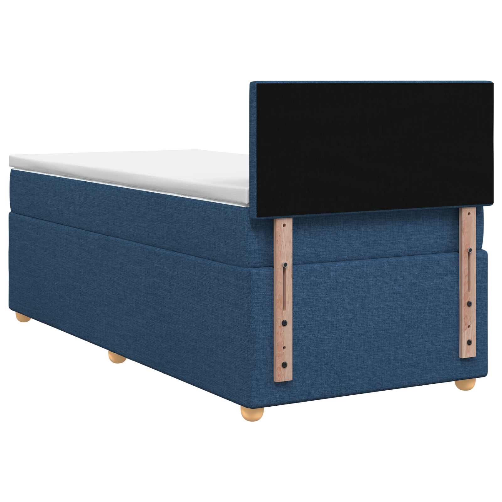 Boxspring krevet s madracem Plava 80 x 200 cm Tkanina