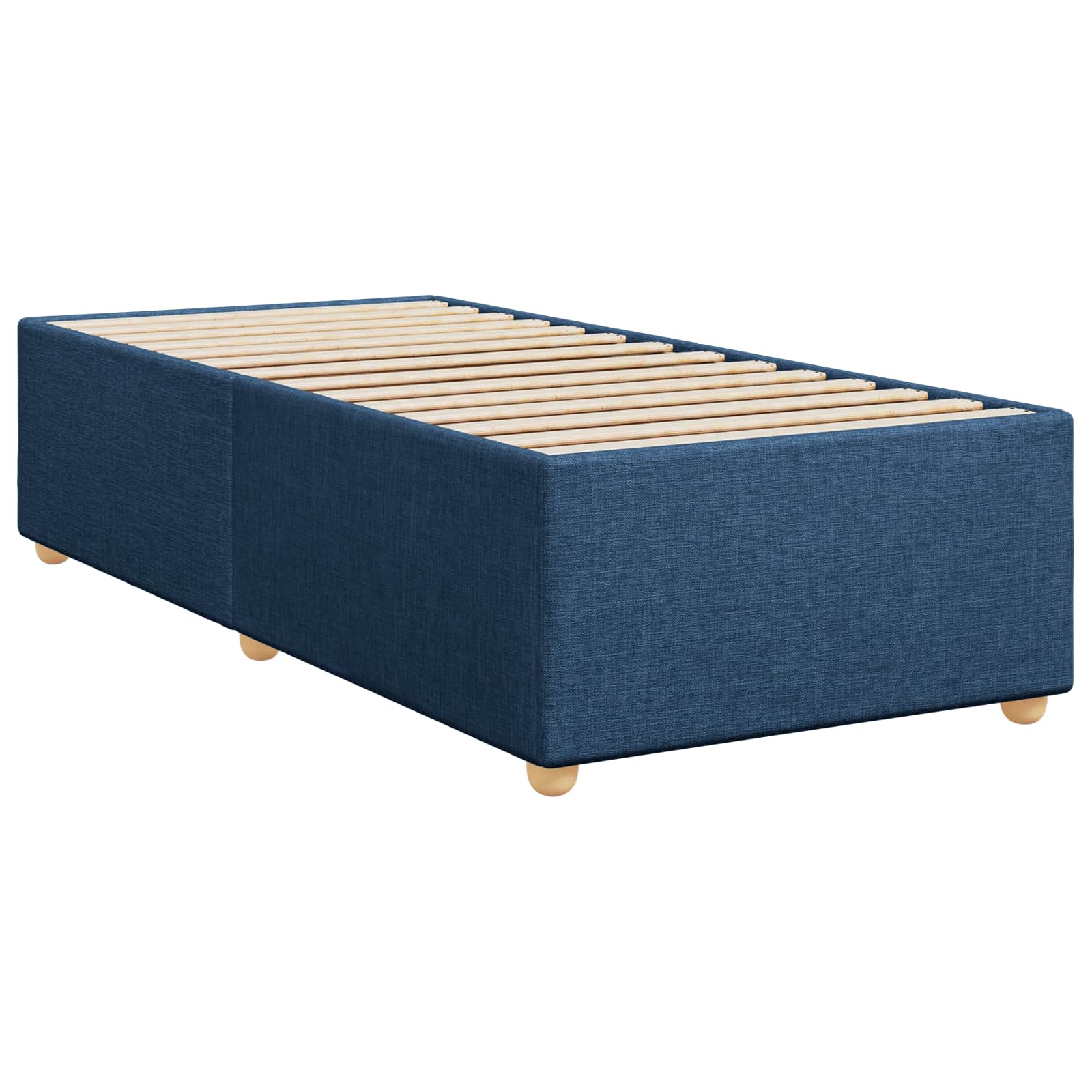 Boxspring krevet s madracem Plava 100 x 200 cm Tkanina