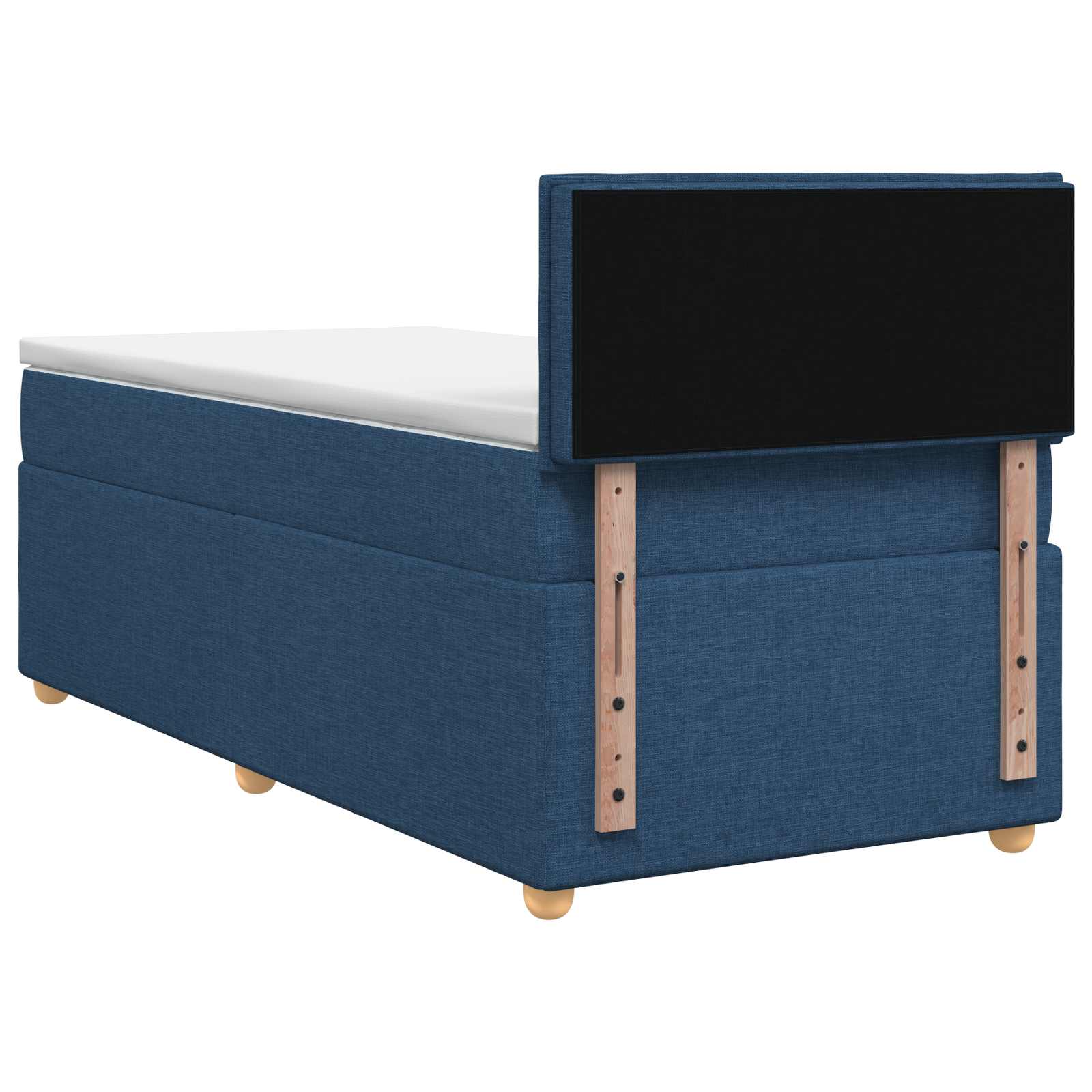 Boxspring krevet s madracem Plava 100 x 200 cm Tkanina