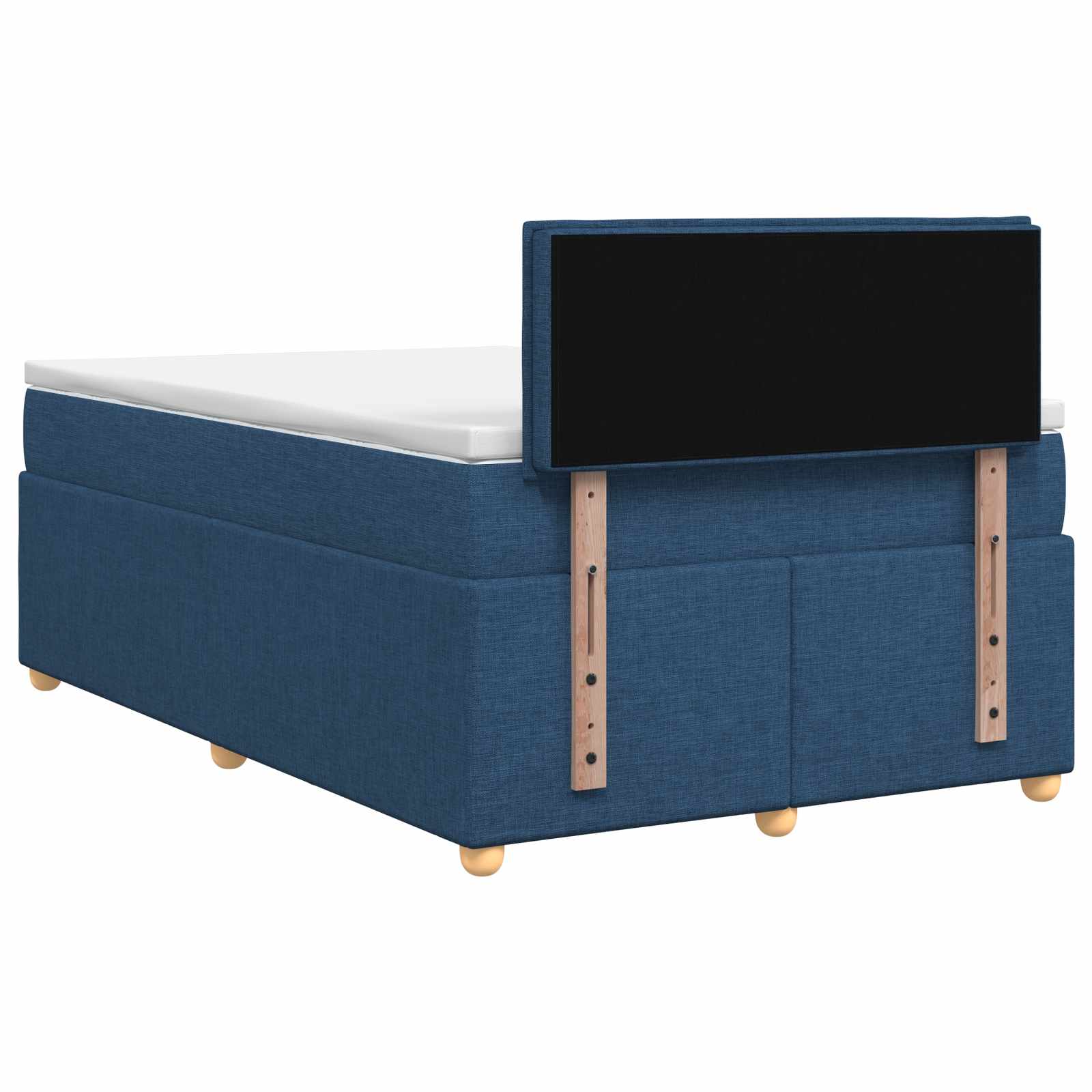 Boxspring krevet s madracem Plava 120 x 190 cm Tkanina