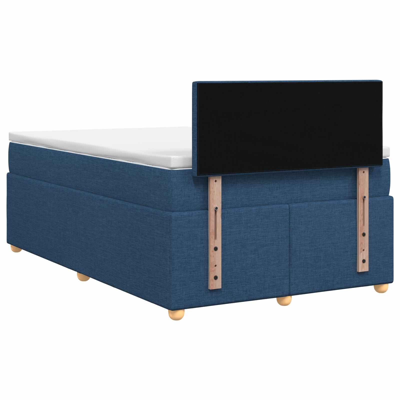 Boxspring krevet s madracem Plava 120 x 190 cm Tkanina