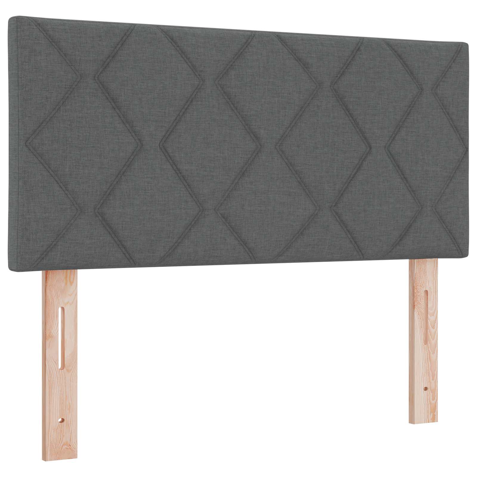 Boxspring krevet s madracem Tamnosiva 120 x 200 cm Tkanina