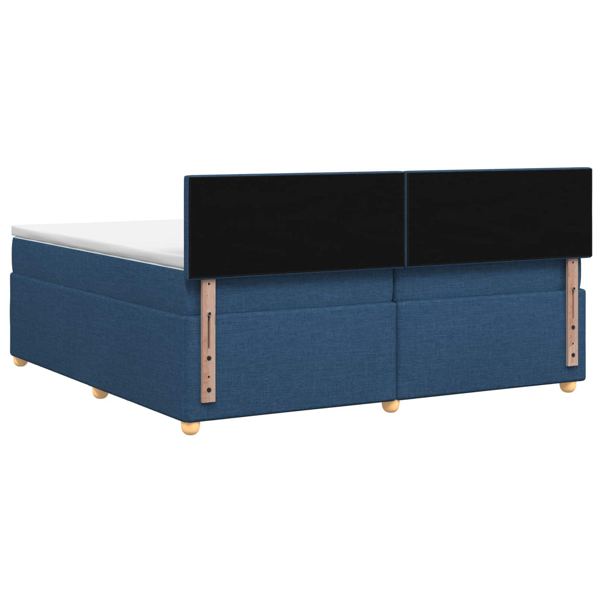 Boxspring krevet s madracem Plava 200 x 200 cm Tkanina