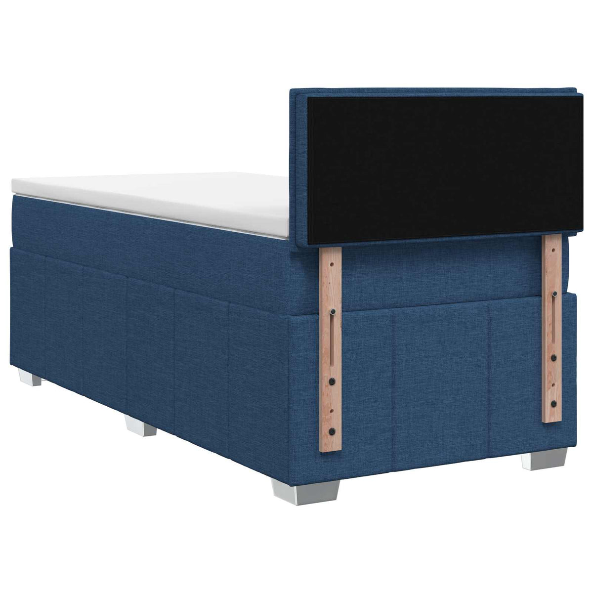 Boxspring krevet s madracem Plava 100 x 200 cm Tkanina