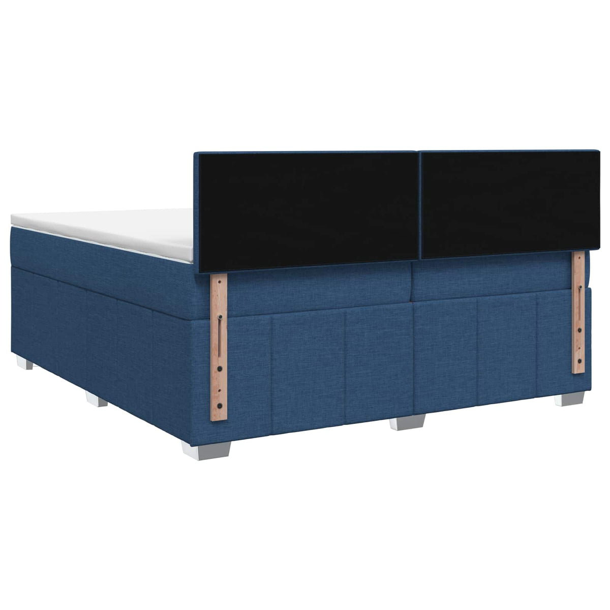 Boxspring krevet s madracem Plava 200 x 200 cm Tkanina