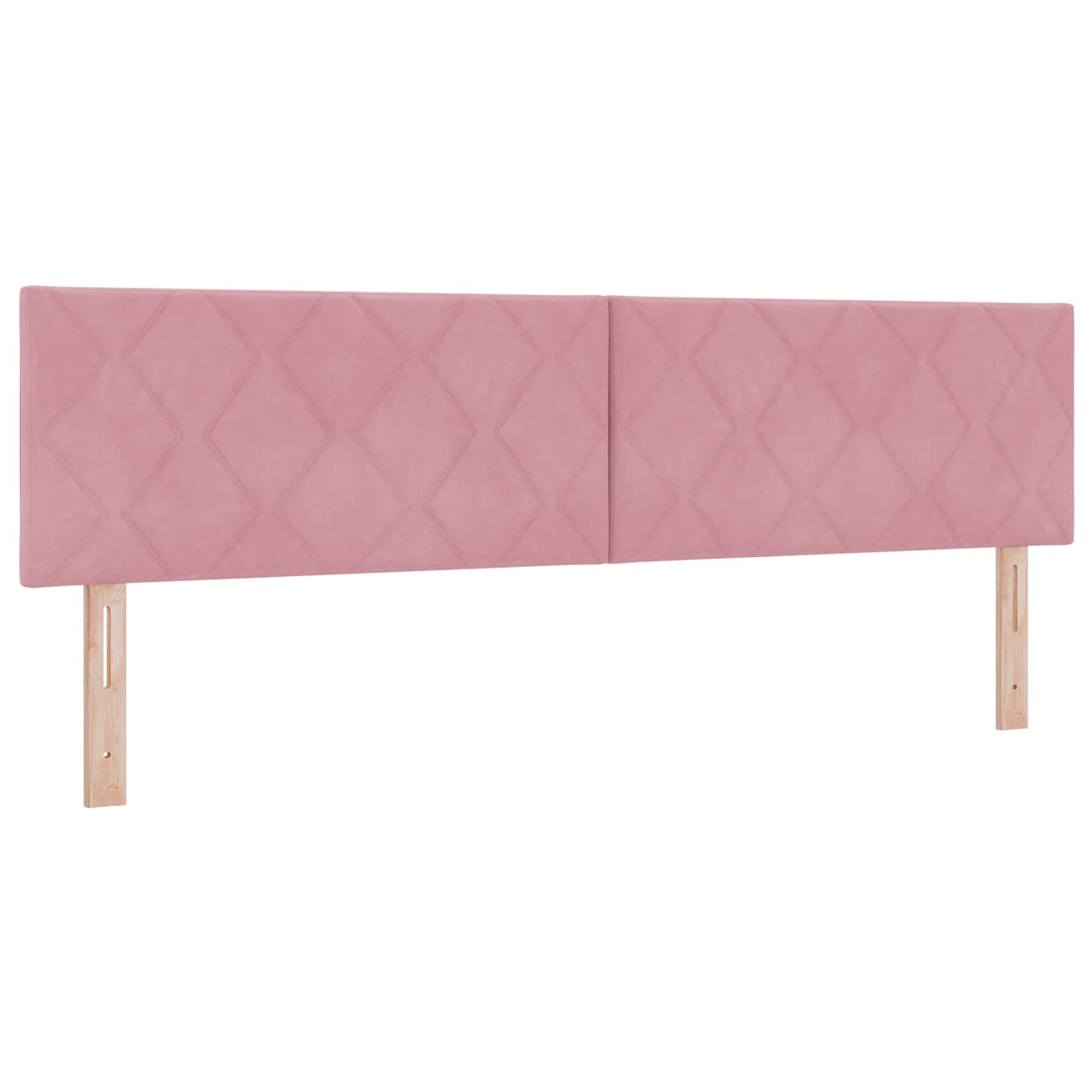 Boxspring krevet s madracem Ružičasta 180 x 200 cm Baršun