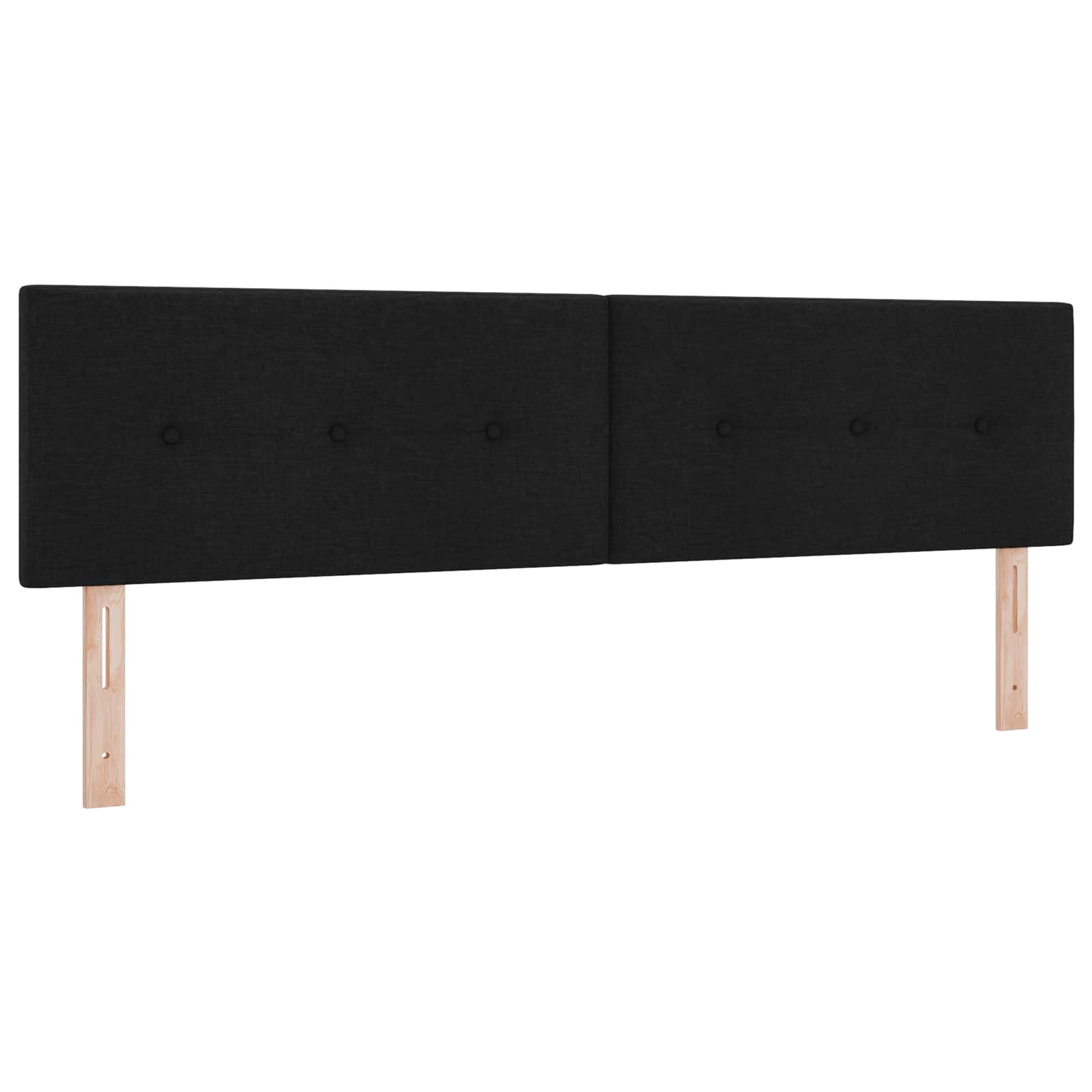 Krevet s box springom, madracem i LED-om Crna 180 x 200 cm