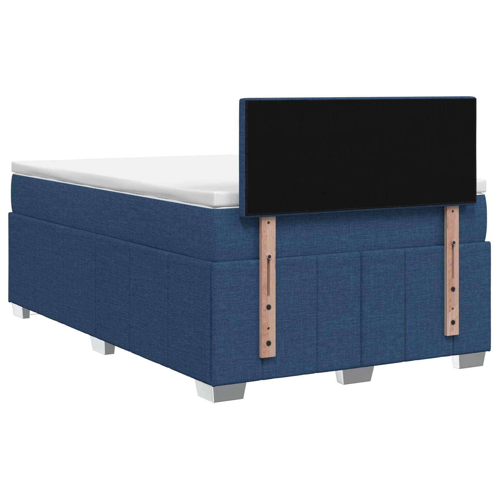 Boxspring krevet s madracem Plava 120 x 200 cm Tkanina