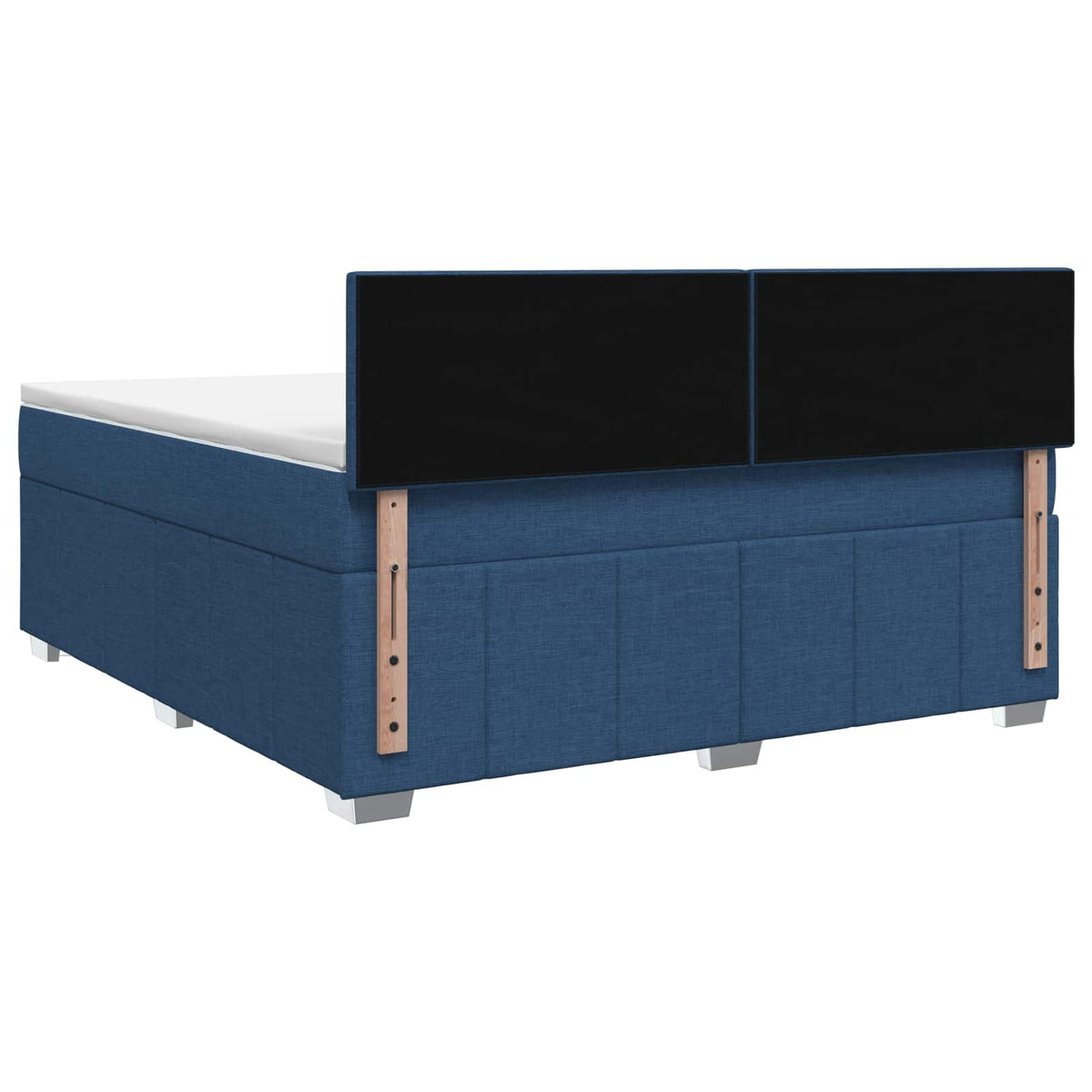Boxspring krevet s madracem Plava 160 x 200 cm Tkanina