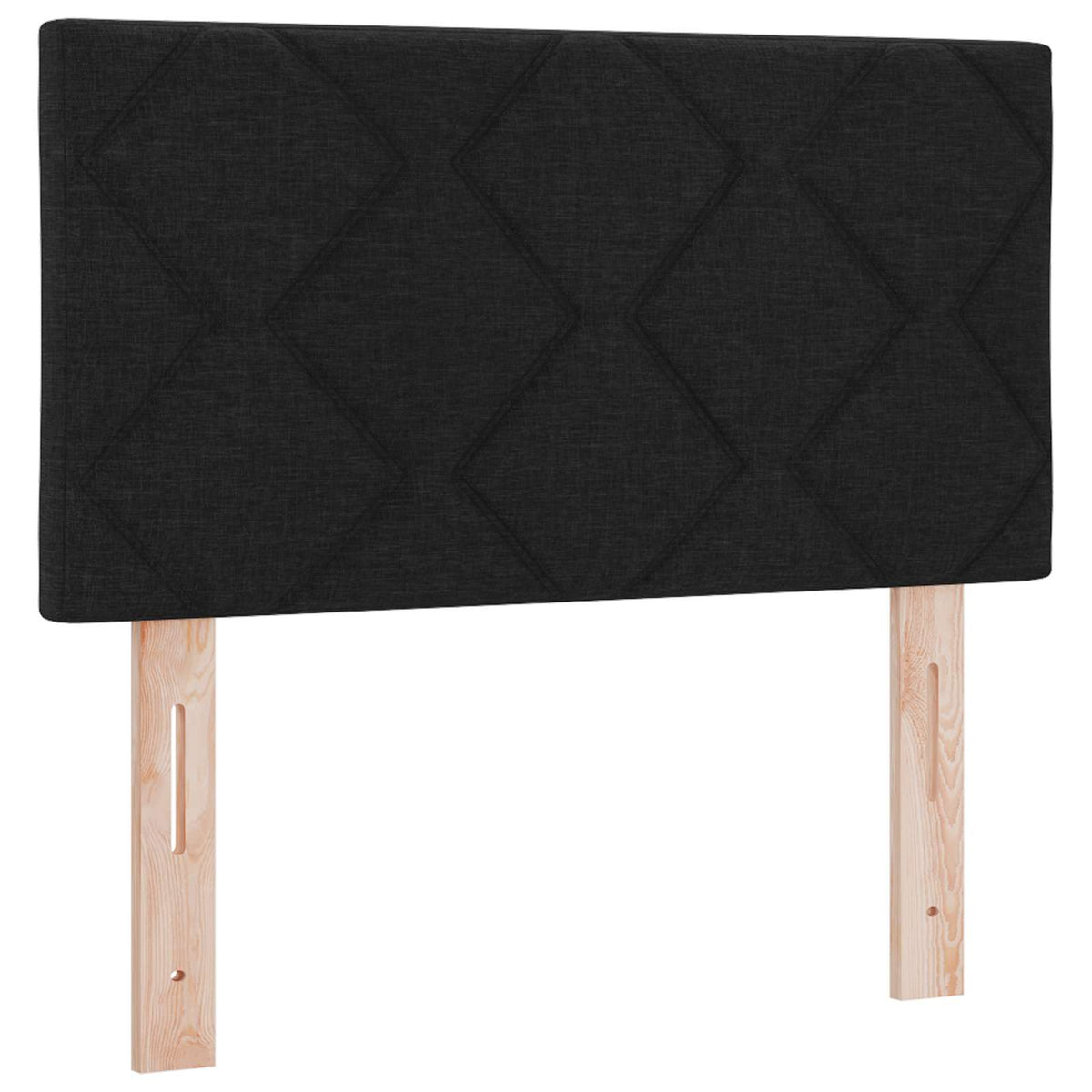 Boxspring krevet s madracem Crna 80 x 200 cm Tkanina