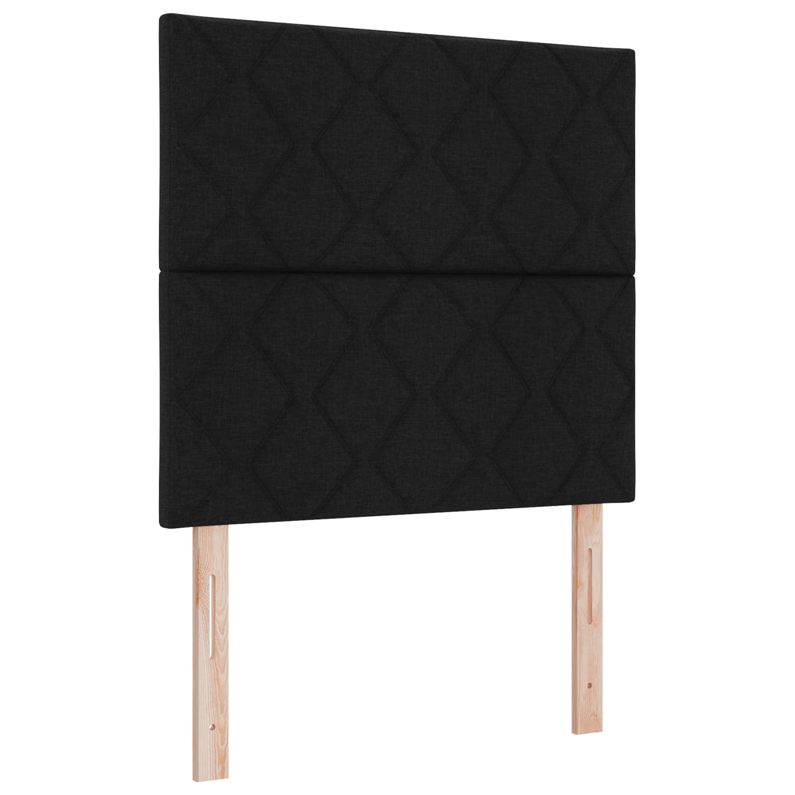 Boxspring krevet s madracem Crna 80 x 200 cm Tkanina