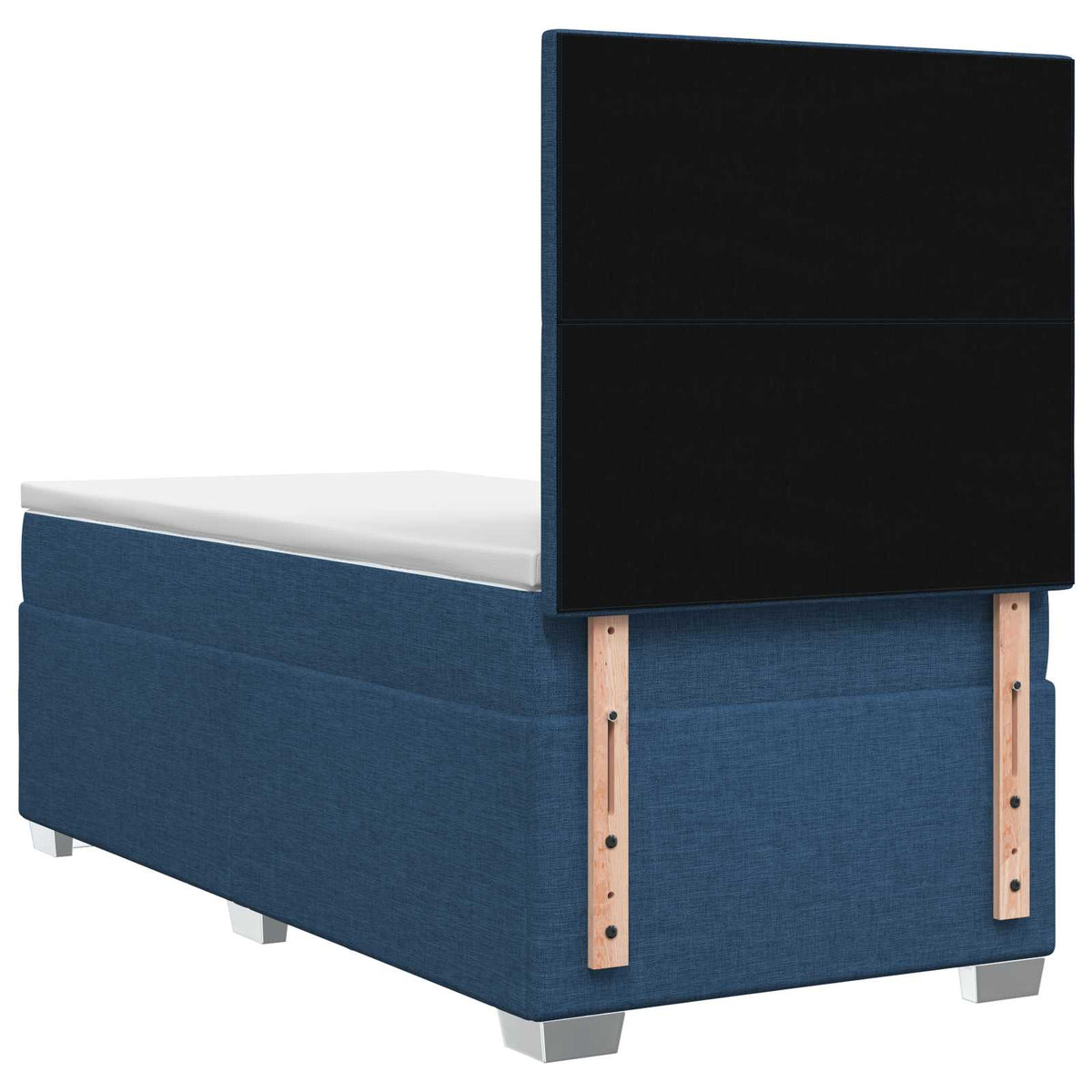 Boxspring krevet s madracem Plava 90 x 200 cm Tkanina