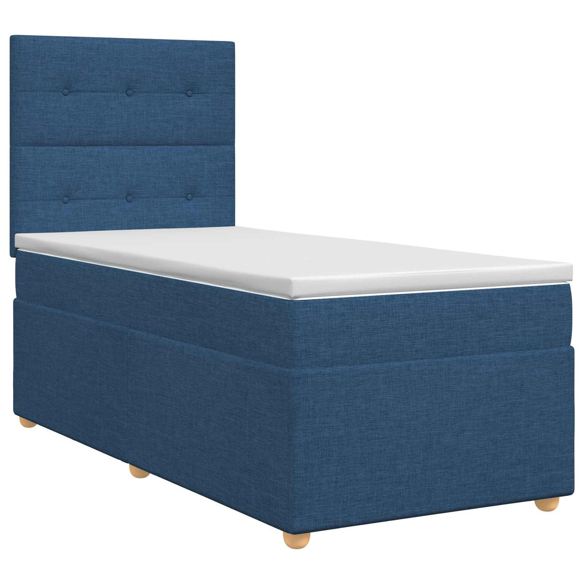 Boxspring krevet s madracem Plava 80 x 200 cm Tkanina