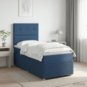 Boxspring krevet s madracem Plava 80 x 200 cm Tkanina