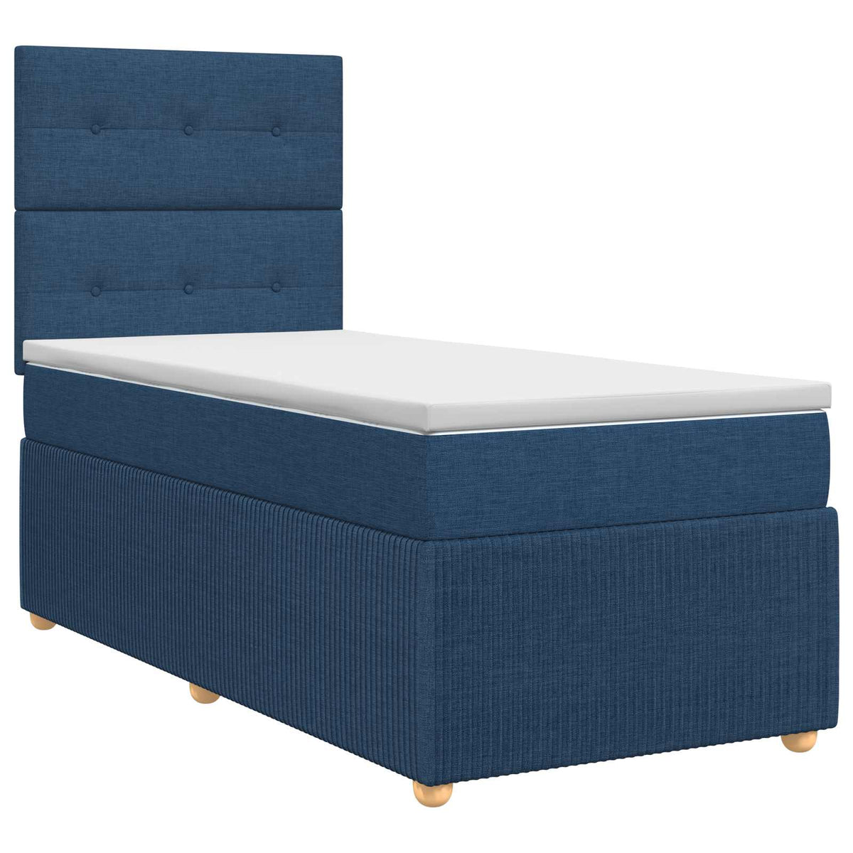 Boxspring krevet s madracem Plava 80 x 200 cm Tkanina