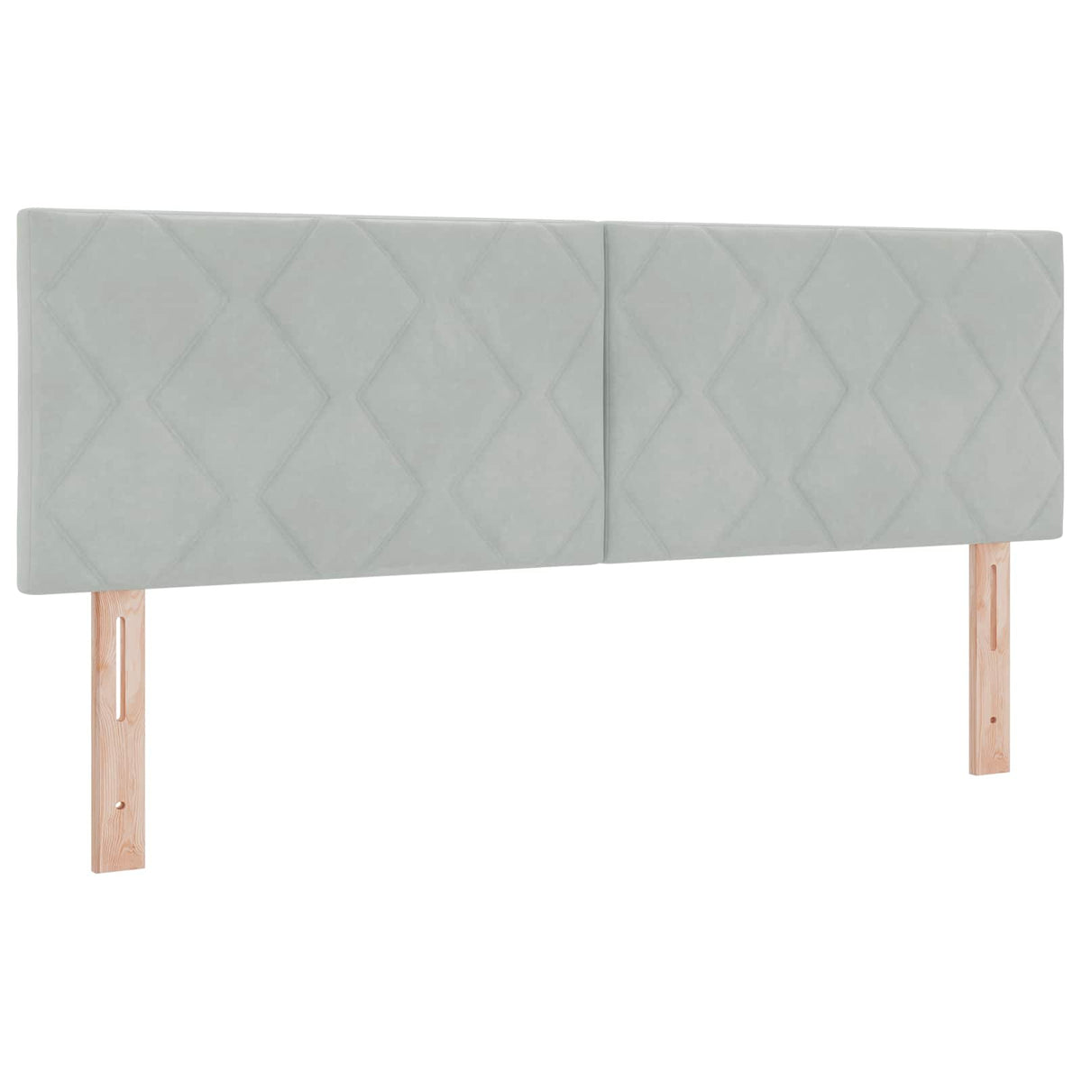 Podesivi krevet s madracem Svjetlosiva 140 x 200 cm Baršun