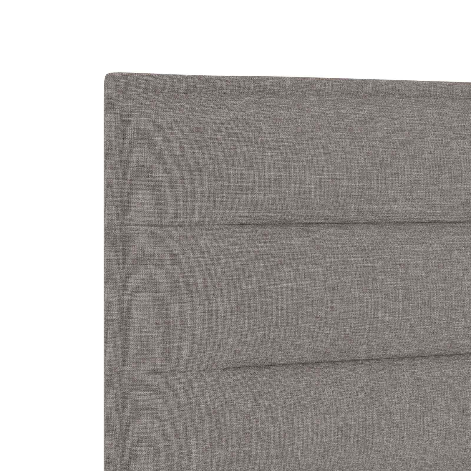 Krevet od pjene s madracem i LED-om Sivosmeđa 80 x 200 cm
