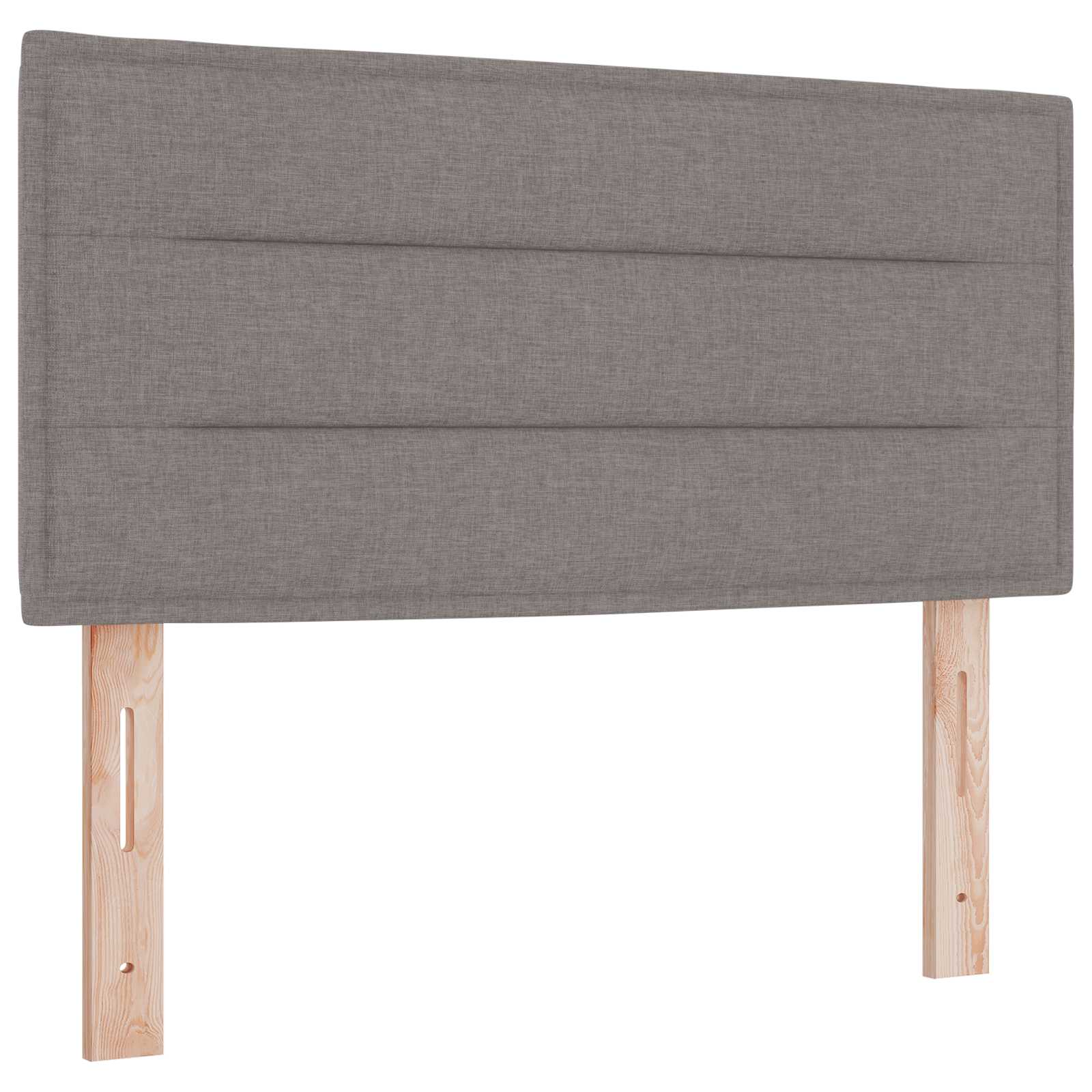 Krevet od pjene s madracem i LED-om Sivosmeđa 80 x 200 cm
