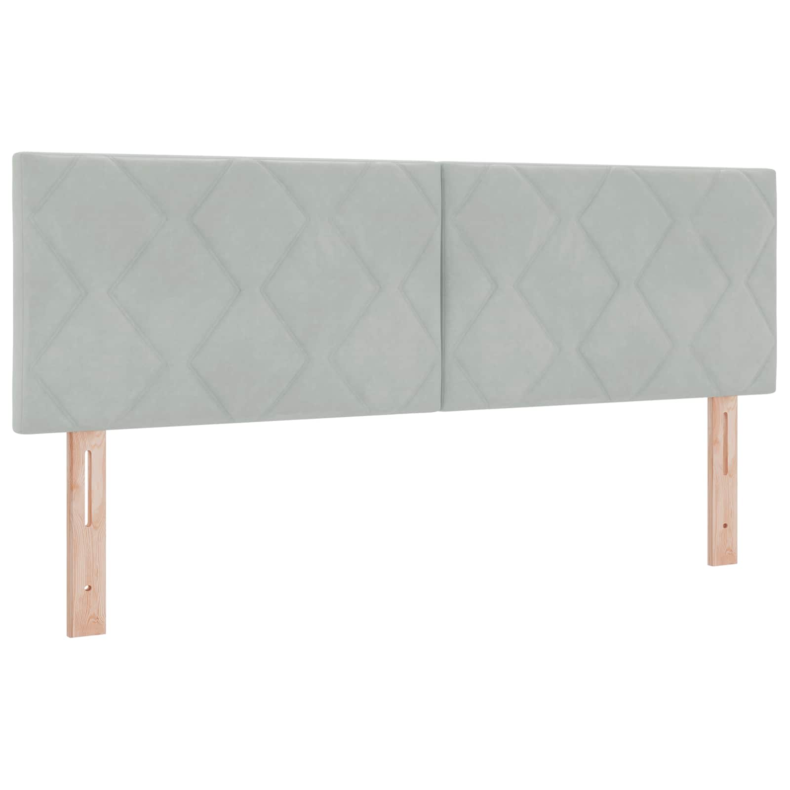 Krevet od pjene s madracem i LED-om Svjetlosiva 160 x 200 cm
