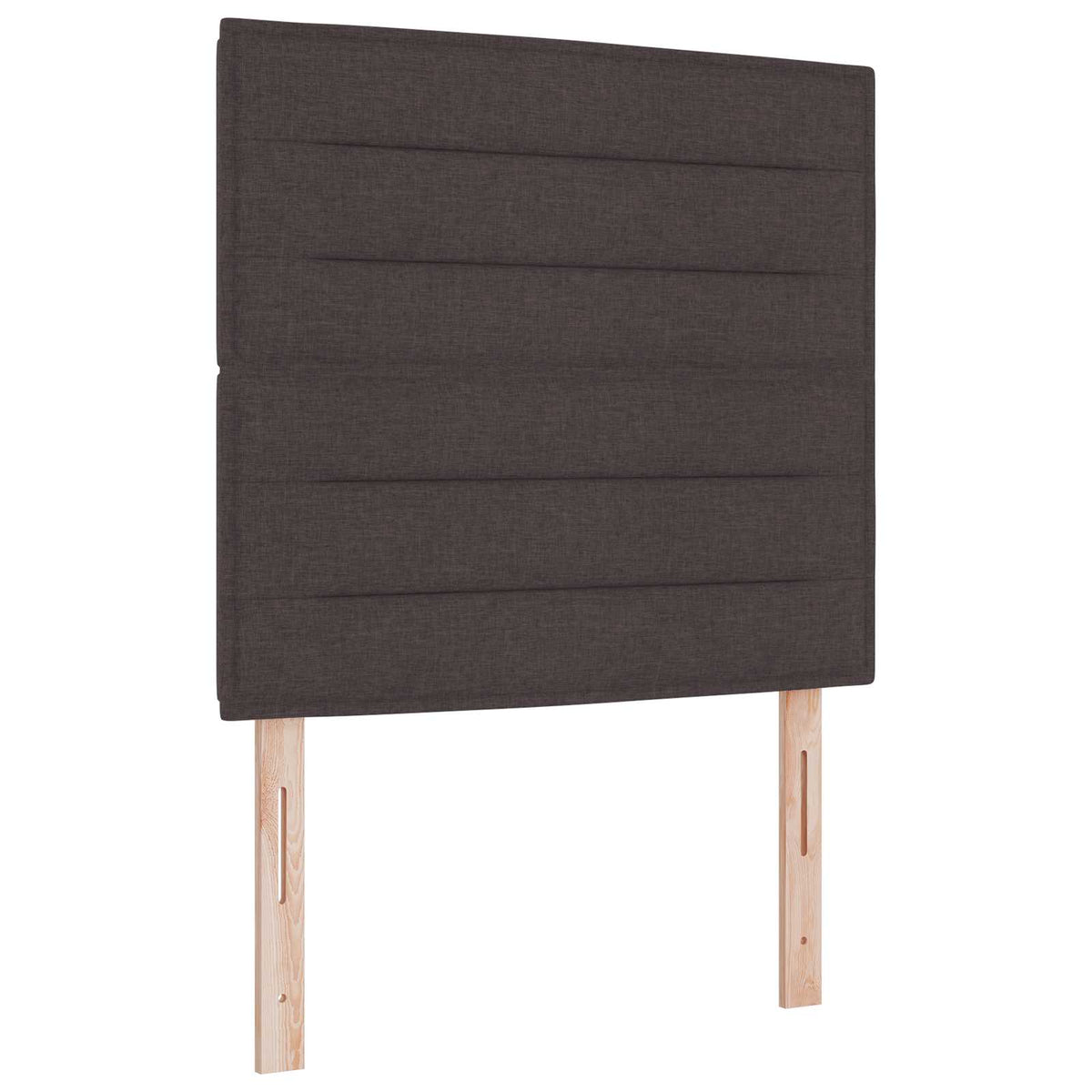 Krevet od pjene s madracem i LED-om Crna 120 x 200 cm Tkanina