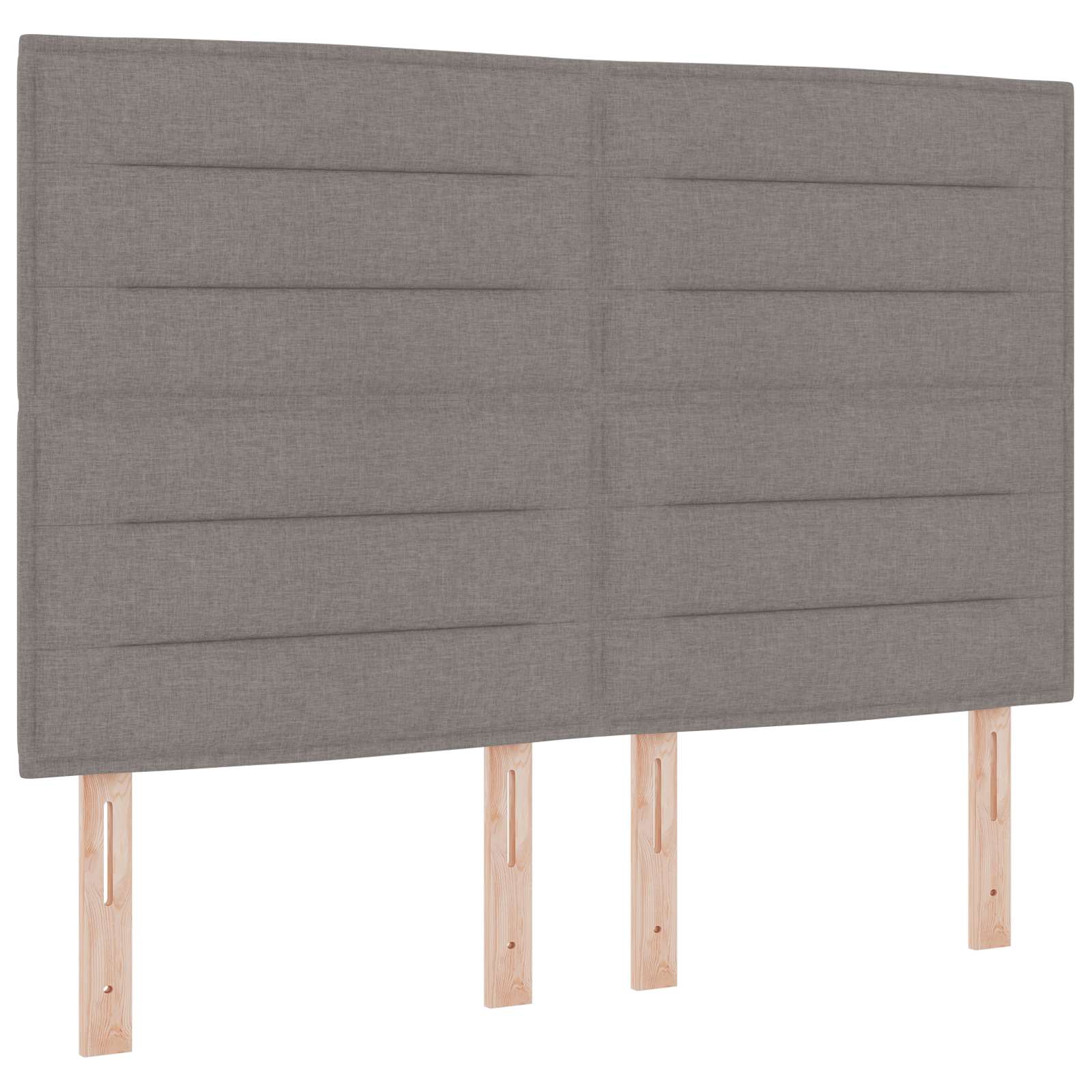 Krevet od pjene s madracem i LED-om Sivosmeđa 140 x 190 cm