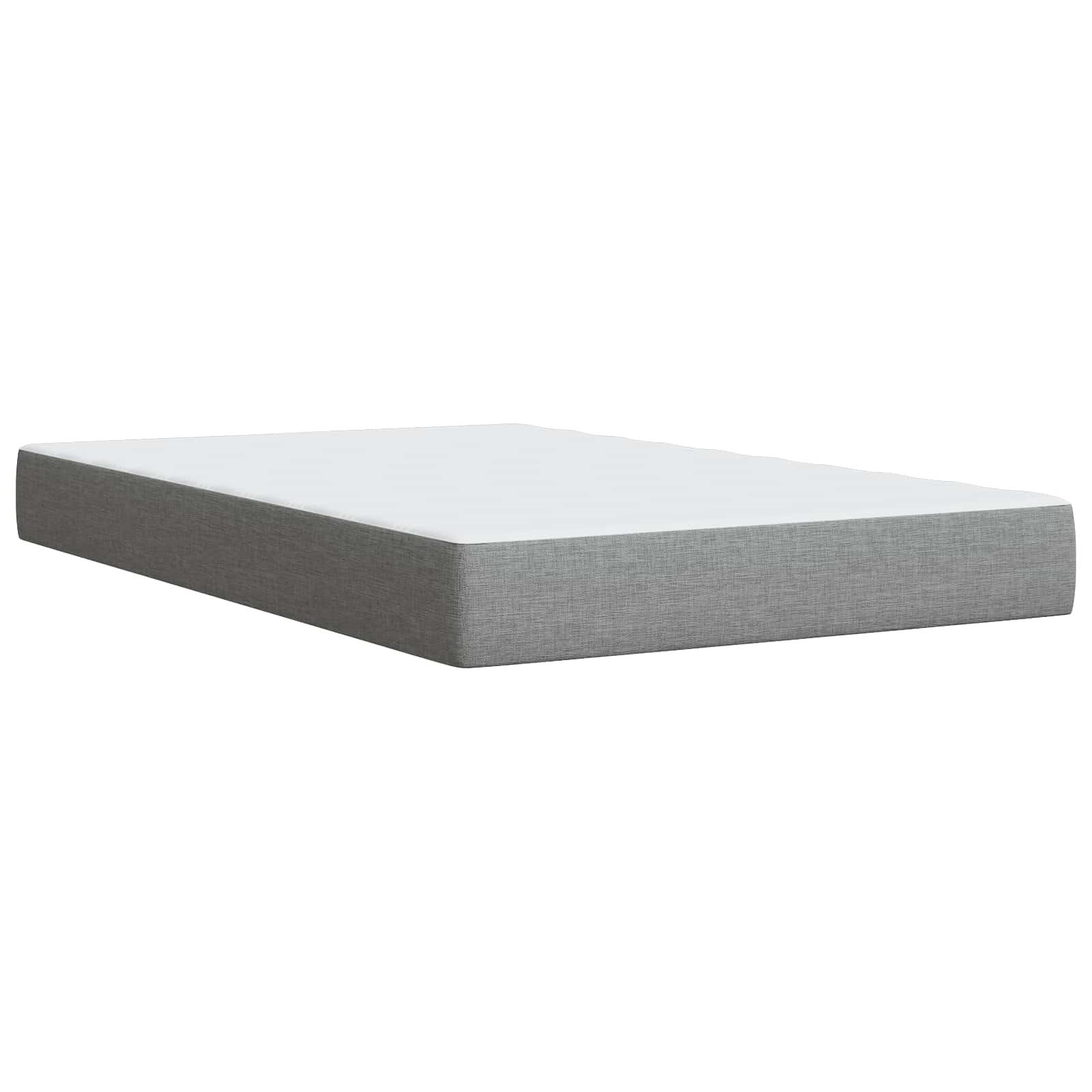 Krevet od pjene s madracem i LED-om Svjetlosiva 120 x 200 cm