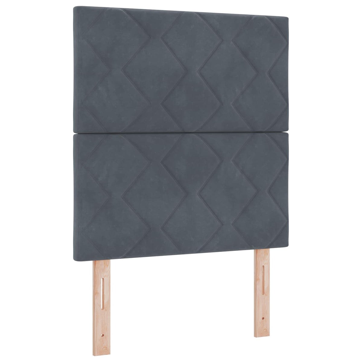 Krevet od pjene s madracem i LED-om Tamnosiva 80 x 200 cm