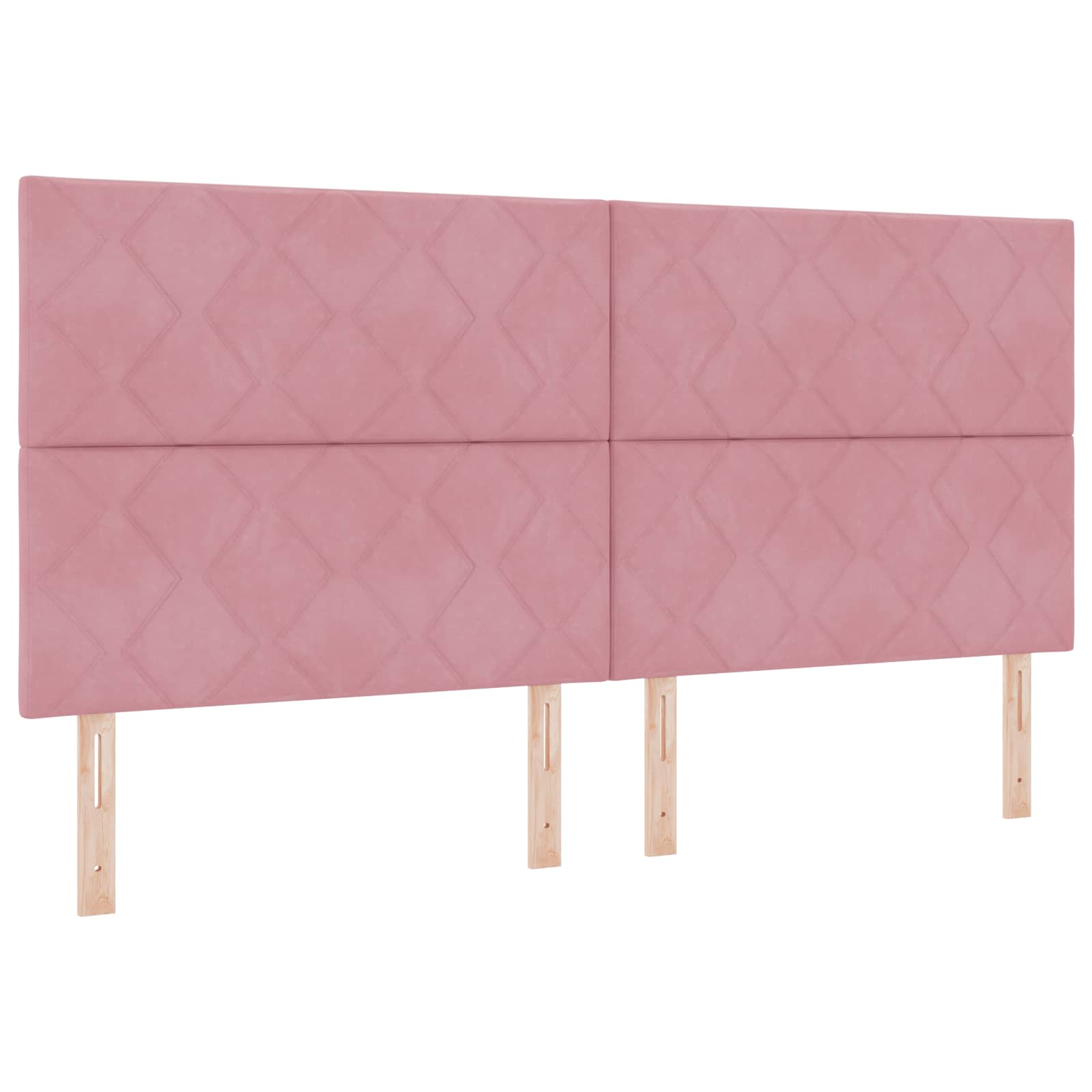 Krevet od pjene s madracem i LED-om Ružičasta 200 x 200 cm