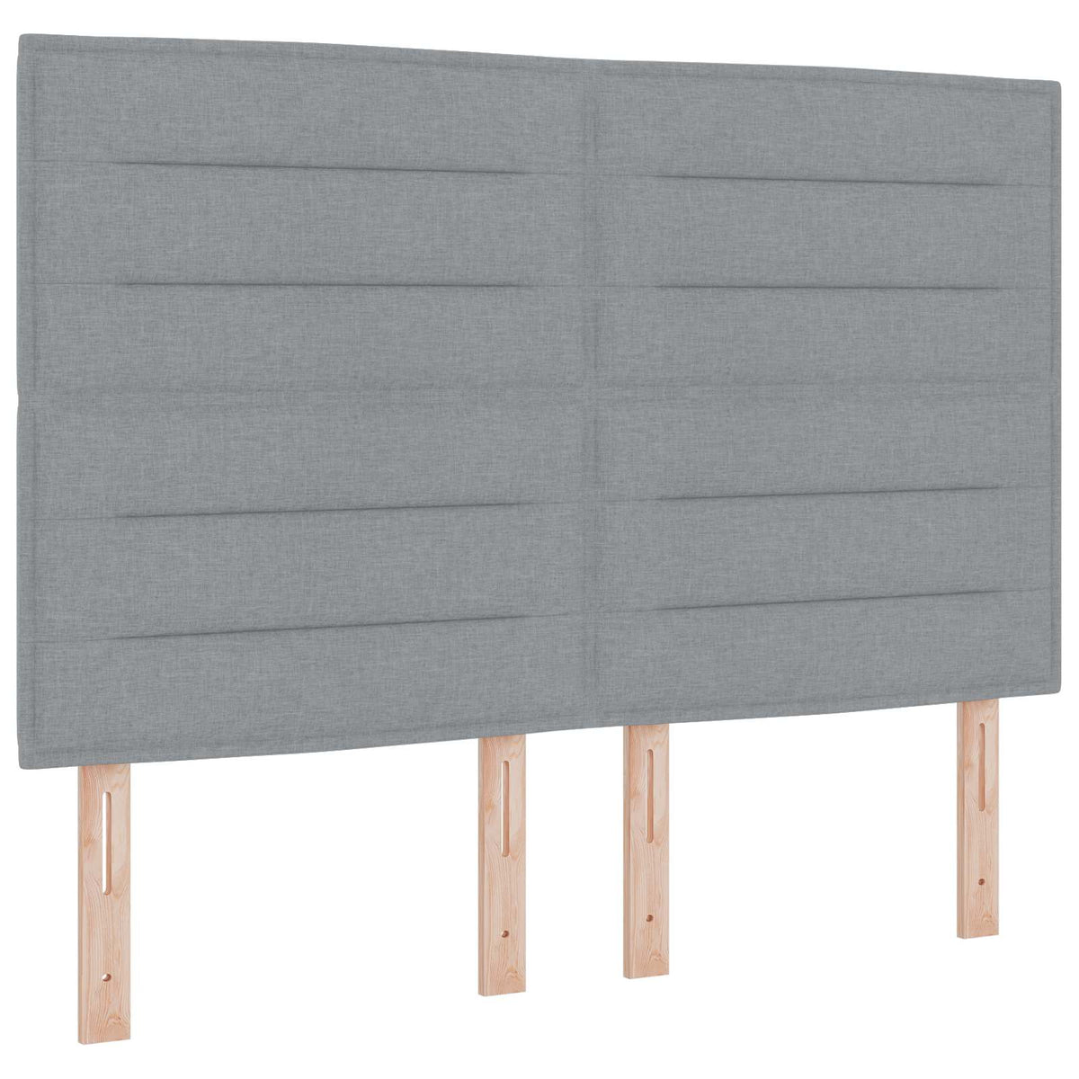 Krevet od pjene s madracem i LED-om Svjetlosiva 160 x 200 cm