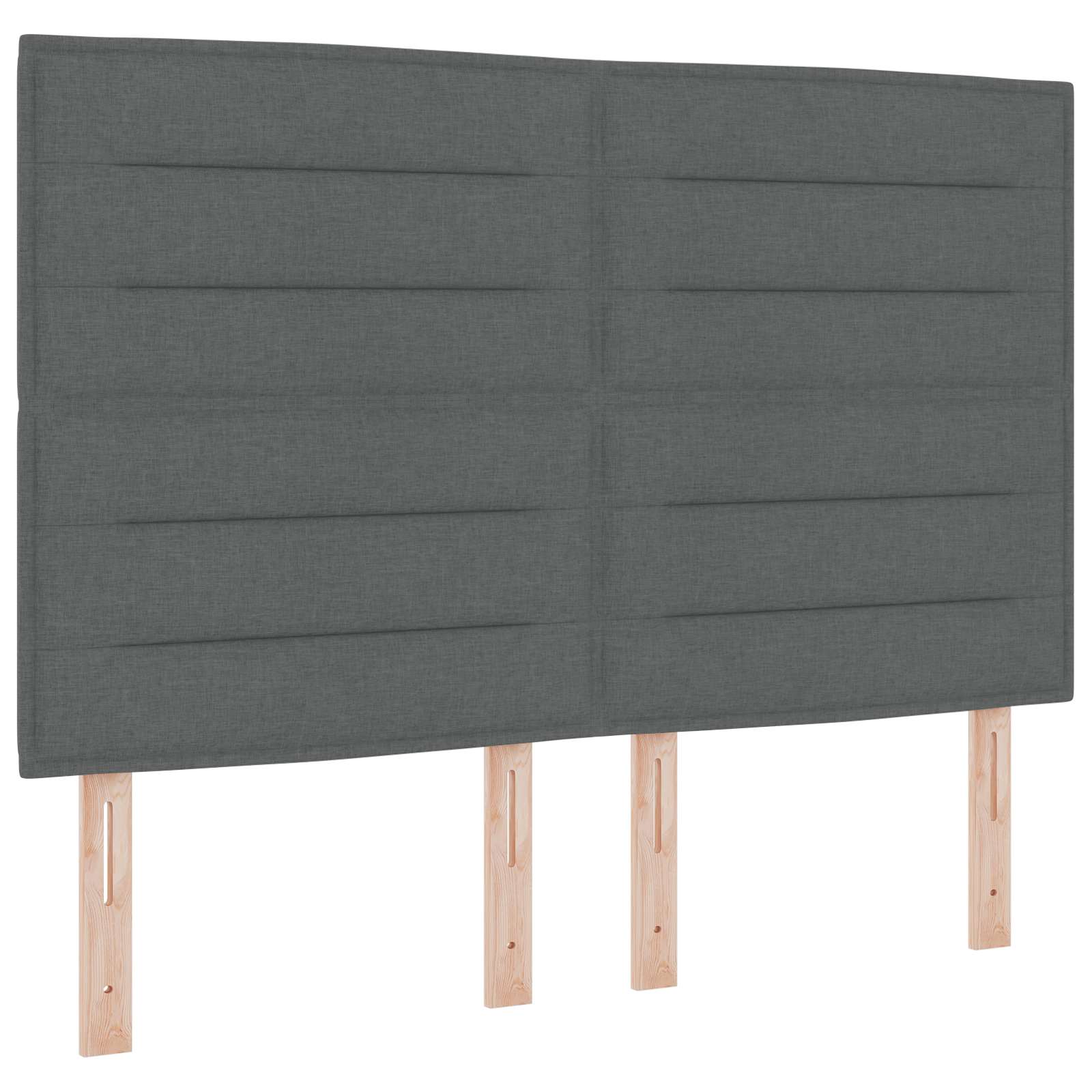 Krevet od pjene s madracem i LED-om Tamnosiva 160 x 200 cm