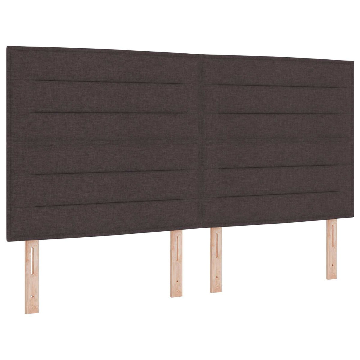 Krevet od pjene s madracem i LED-om Tamno smeđa 180 x 200 cm