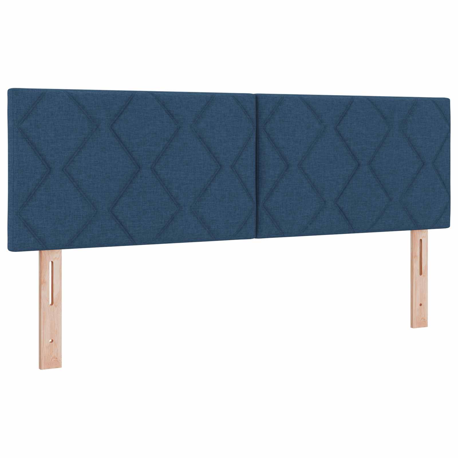 Krevet s madracem i skladištem Plava 160 x 200 cm Baršun