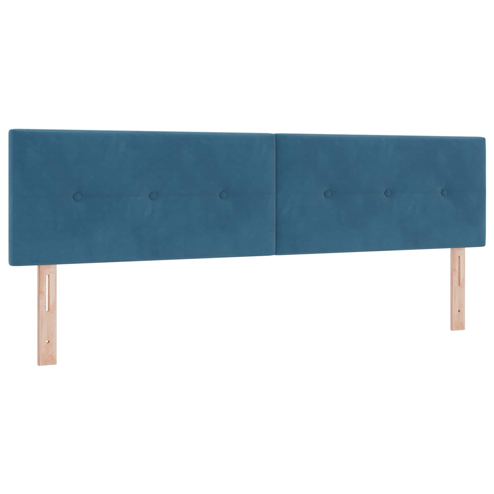 Krevet s od storage Tamno plava 180 x 200 cm Baršun