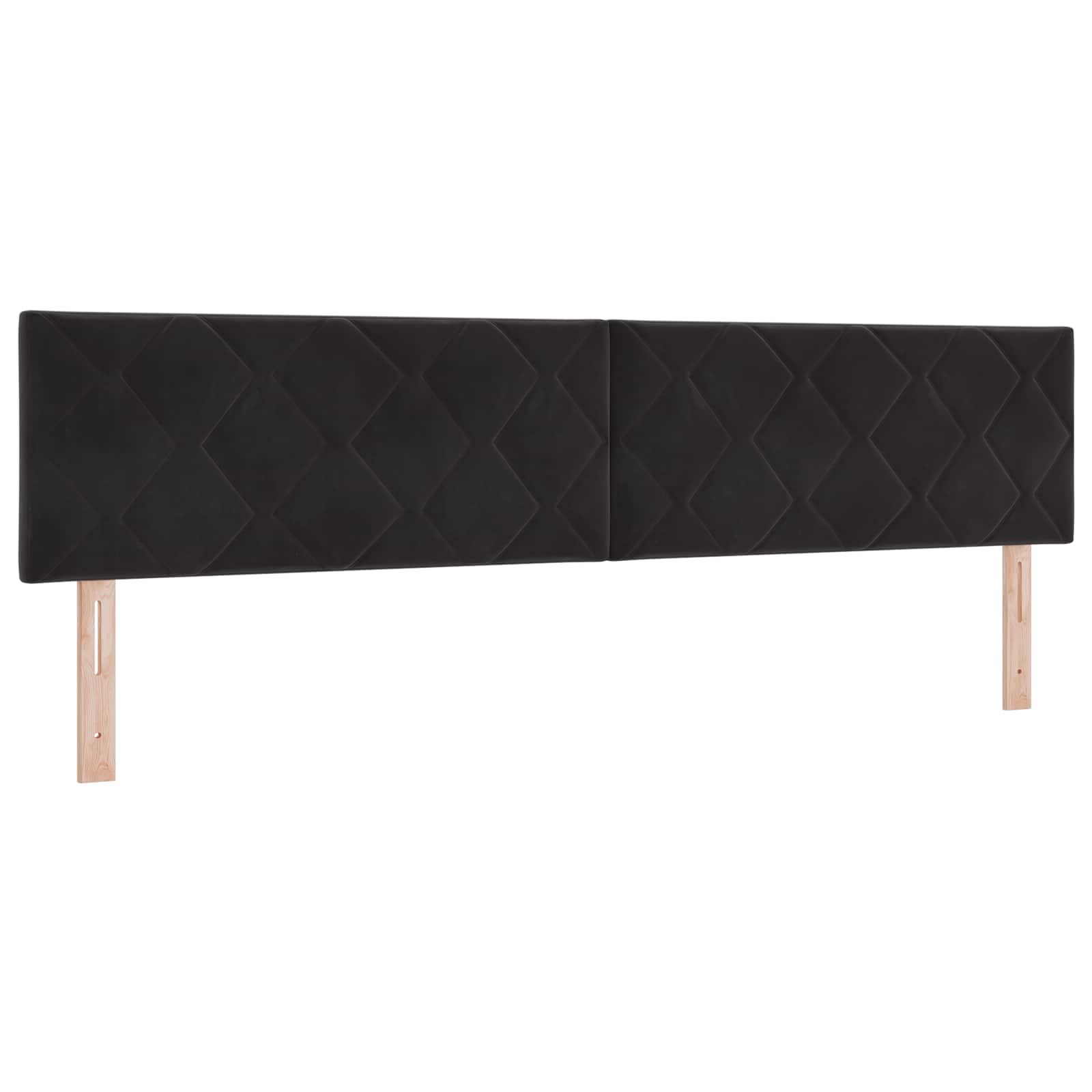 LED krevet za pohranu s madracem Crna 200 x 200 cm Baršun