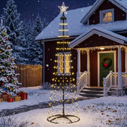 Stožasto LED božićno drvce 180 cm 250 LED lampica Topla bijela