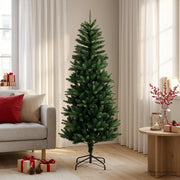 Artificial Hinged Christmas Tree 150 cm PE i PVC Zelena