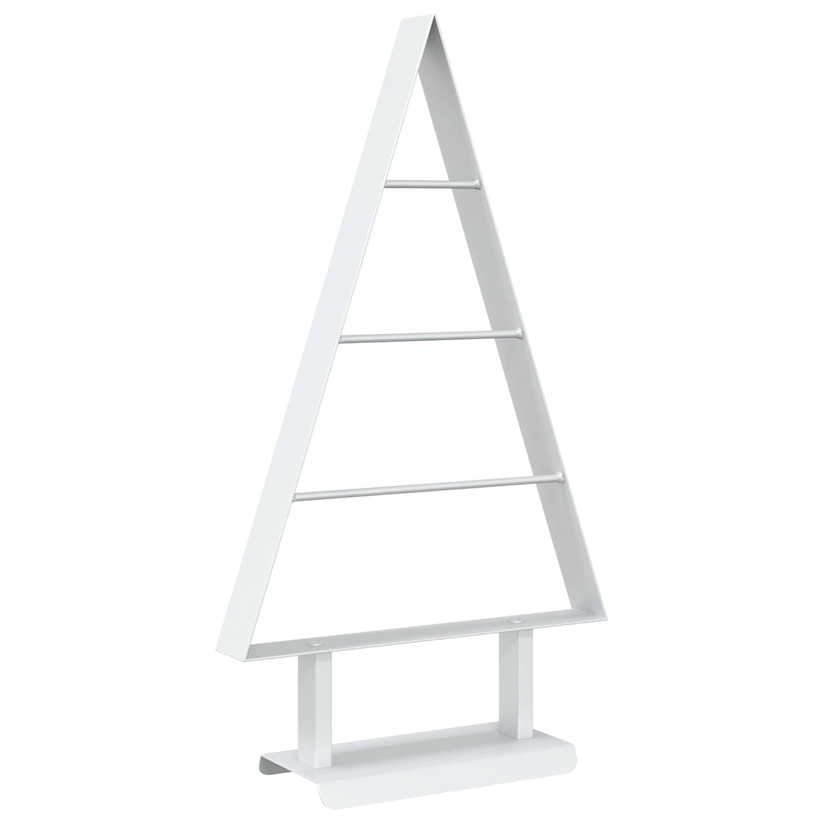 Metalna božićna jelka KUOPIO 60 cm Čelik Bijela