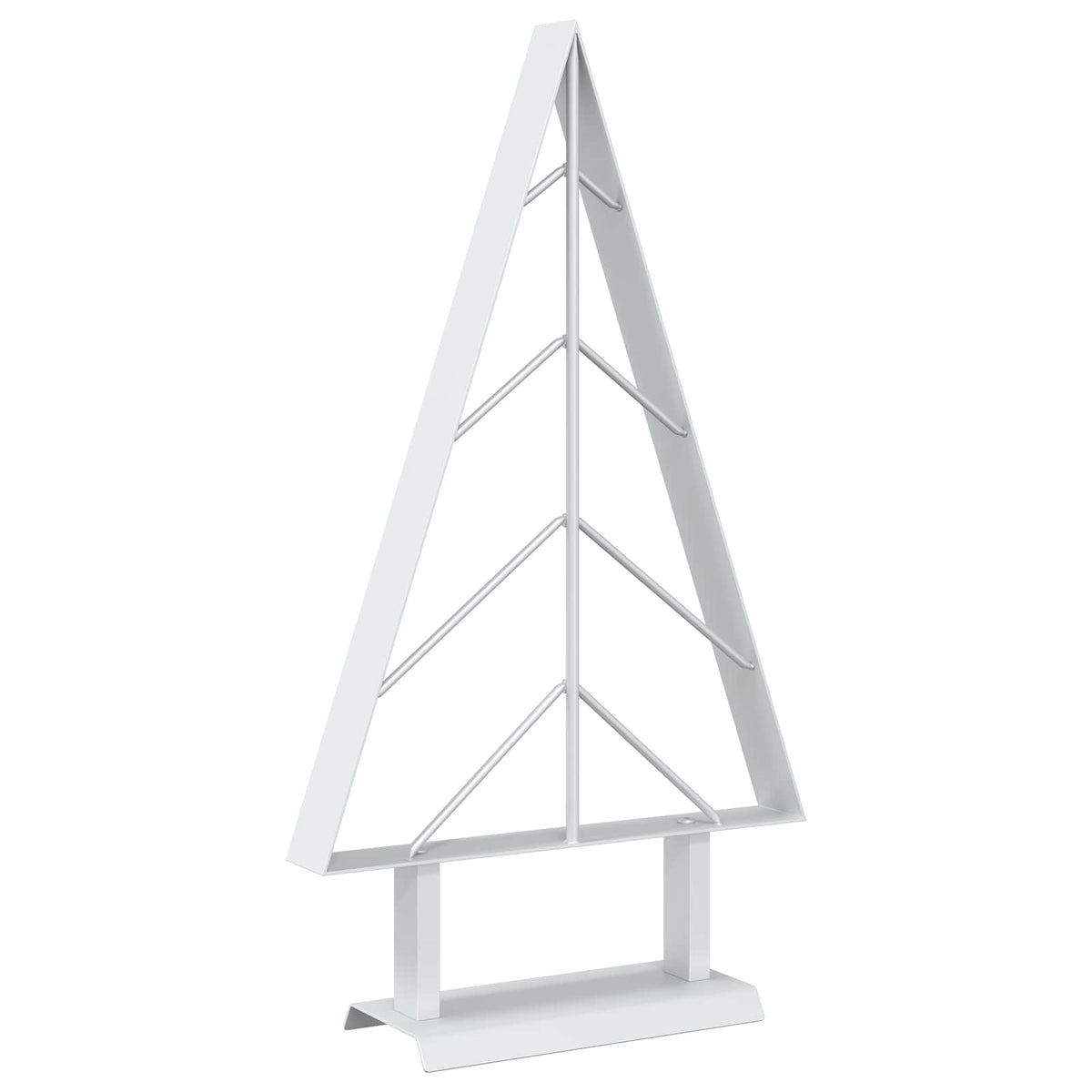 Metalna božićna jelka KUOPIO 60 cm Čelik Bijela