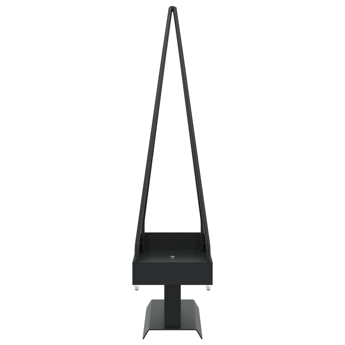 Metalna božićna jelka KUOPIO 60 cm Čelik Crna