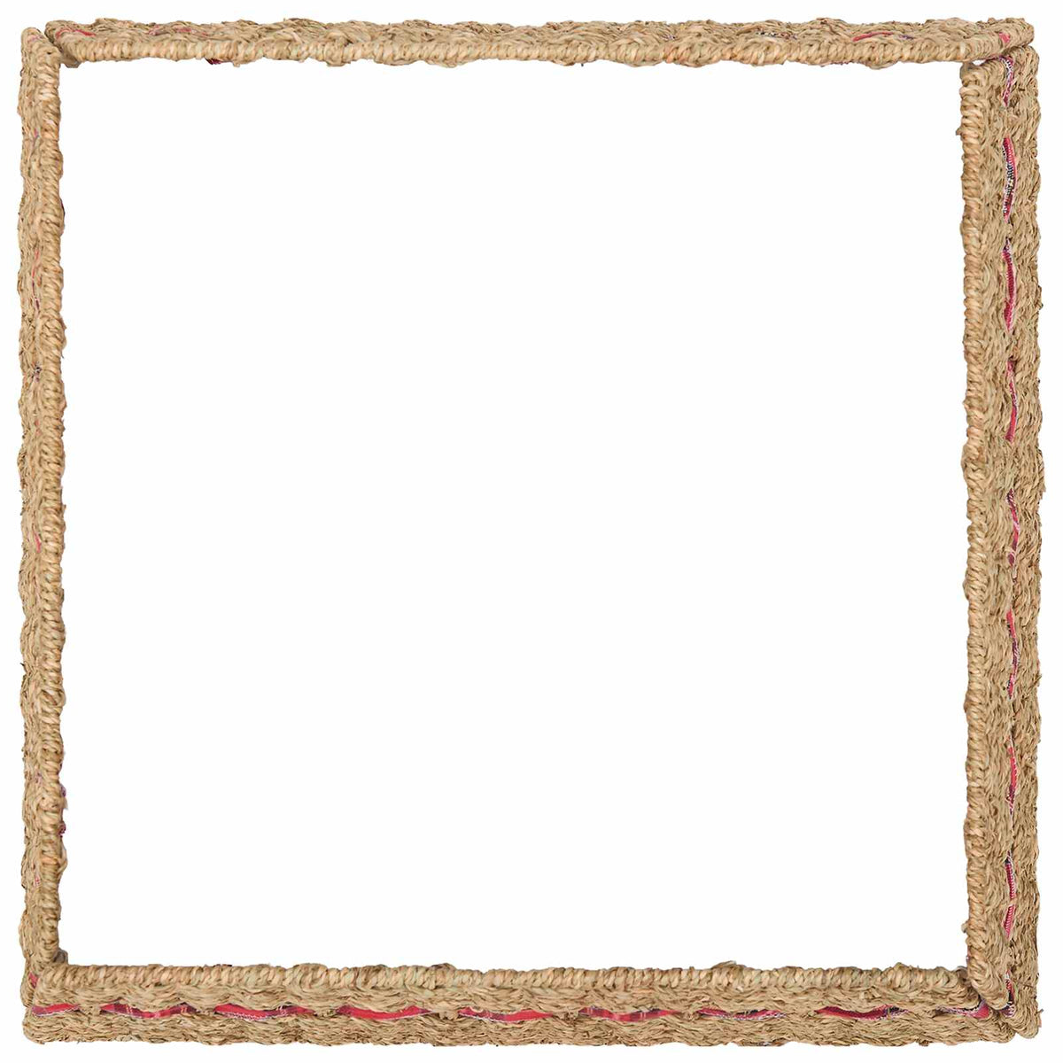 Ogrlica za božićno drvce Četvrtasti Prirodna 50 x 50 x 25 cm