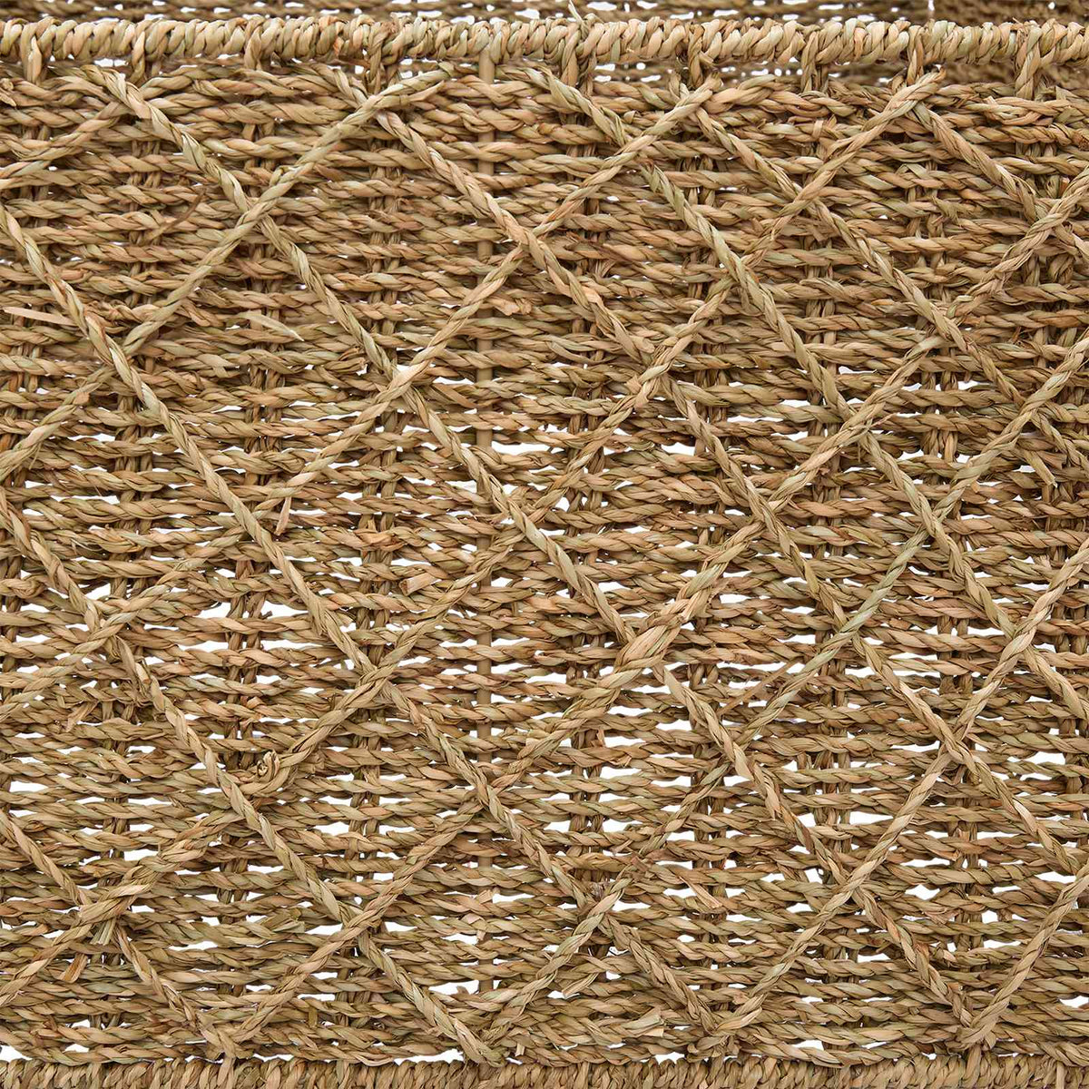 Ogrlica za božićno drvce Četvrtasti Prirodna 50 x 50 x 25 cm