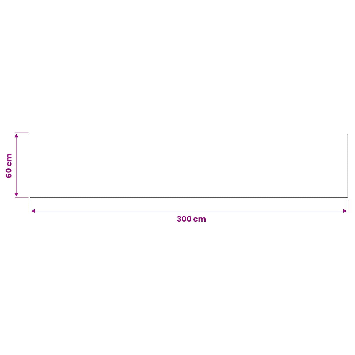 Kuhinjski Tepih crvene zvijezde 300 x 60 cm 100% poliamid