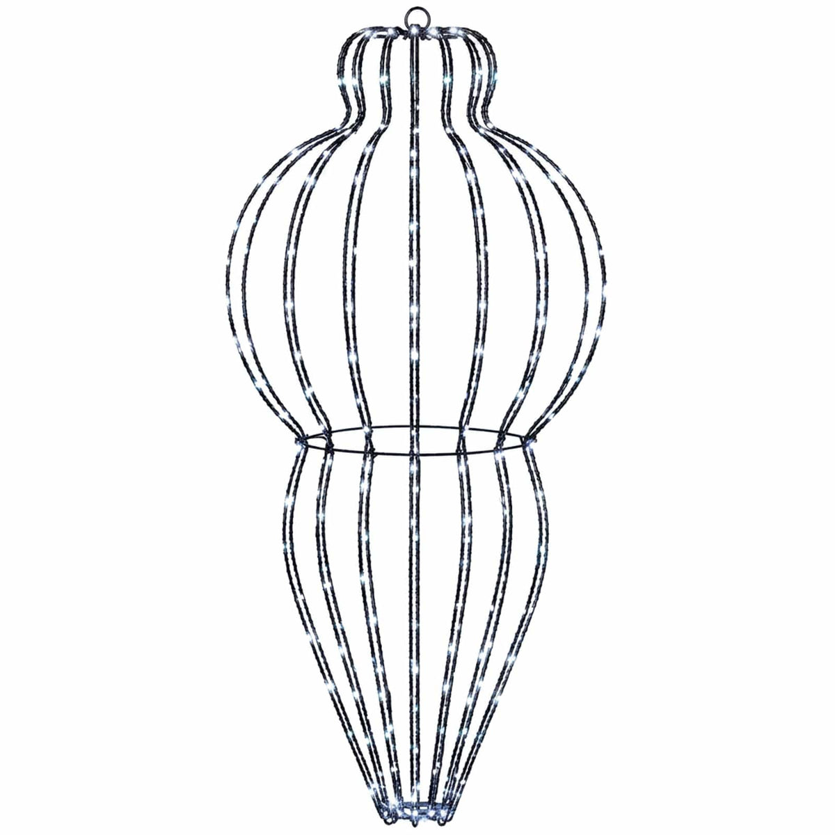 Božićni vrh svjetla 320 LED lampica Hladno bijela