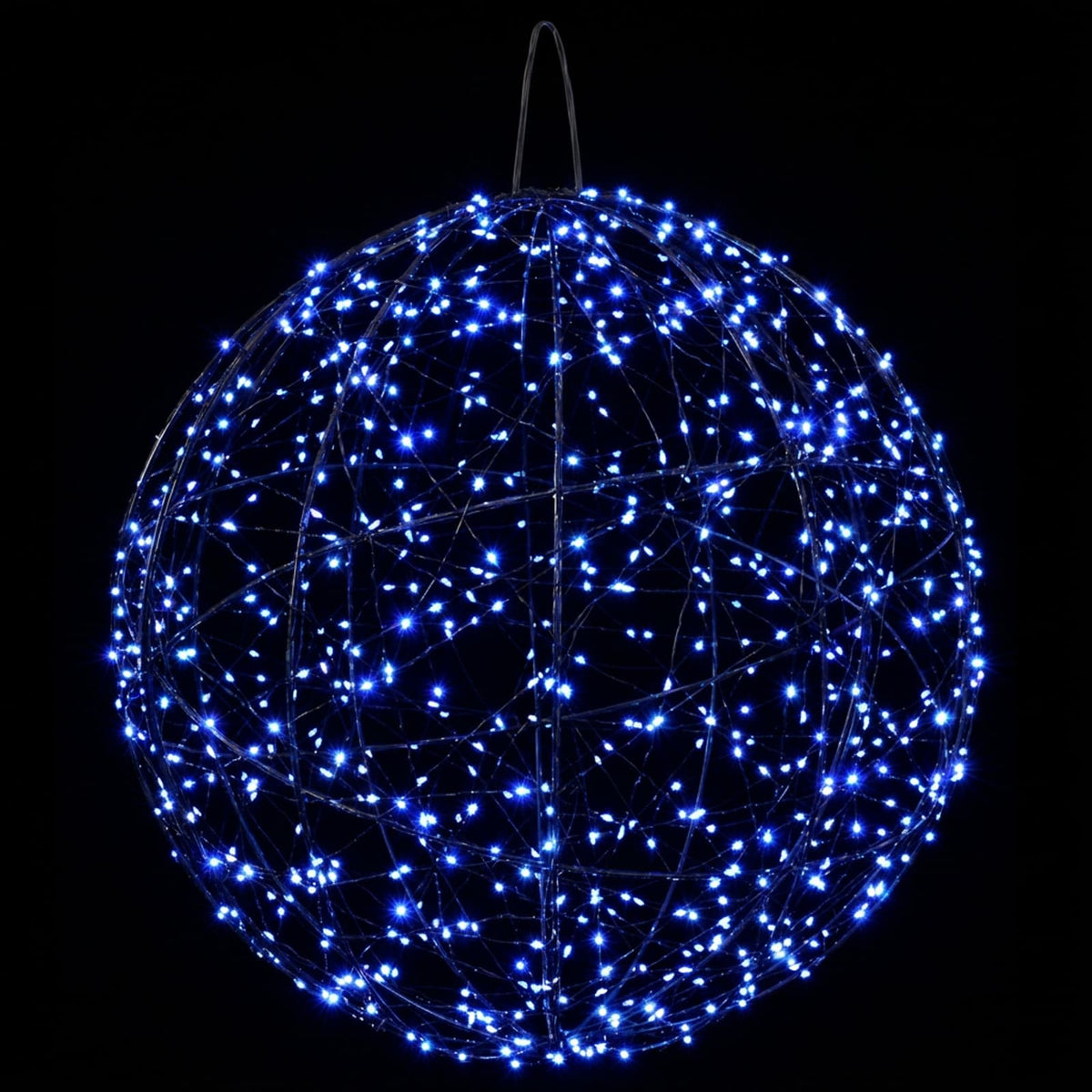 Božićni vrh svjetla 2 kom. 1500 LED lampica Plava