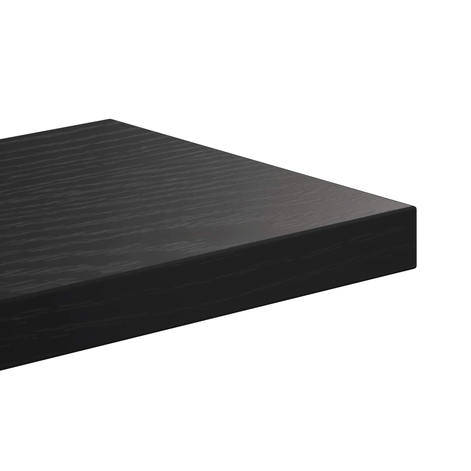Zidna polica Crni hrast 30 x 13.5 x 64.5 cm Prerađeno drvo