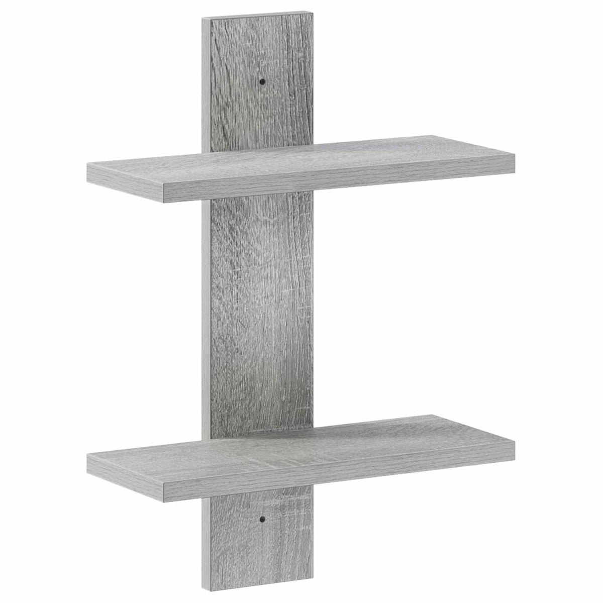 Zidna polica Siva Sonoma 30 x 13.5 x 43 cm Prerađeno drvo