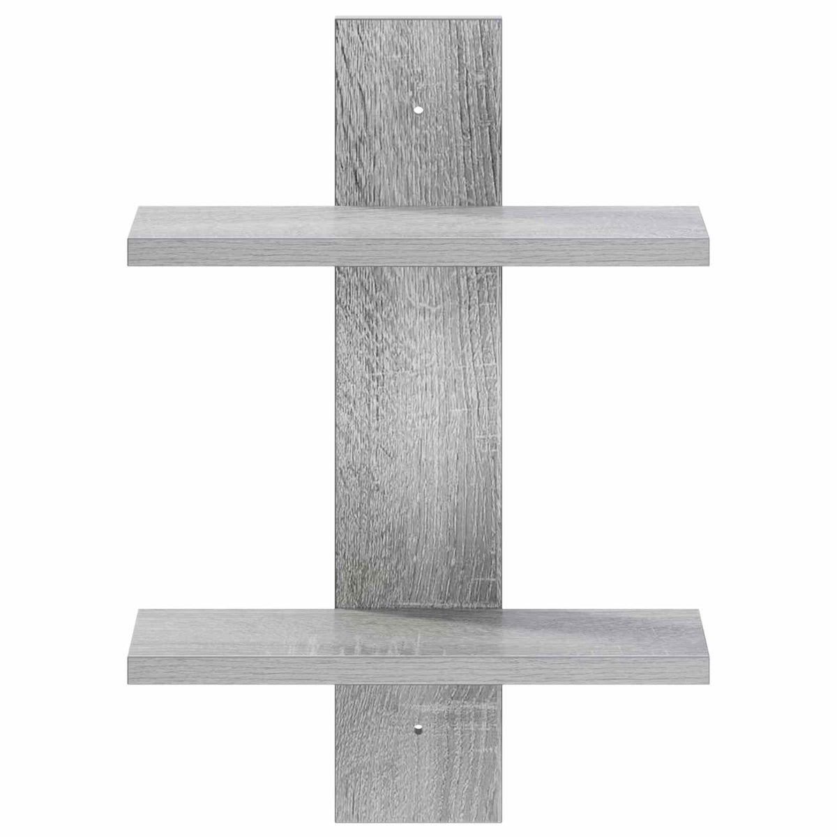 Zidna polica Siva Sonoma 30 x 13.5 x 43 cm Prerađeno drvo